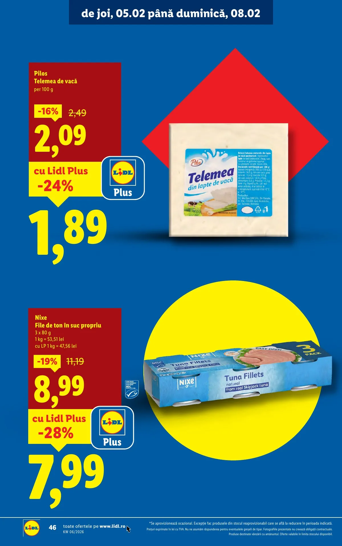 Lidl akciós újság Románia 02.02–02.08 – 46. oldal