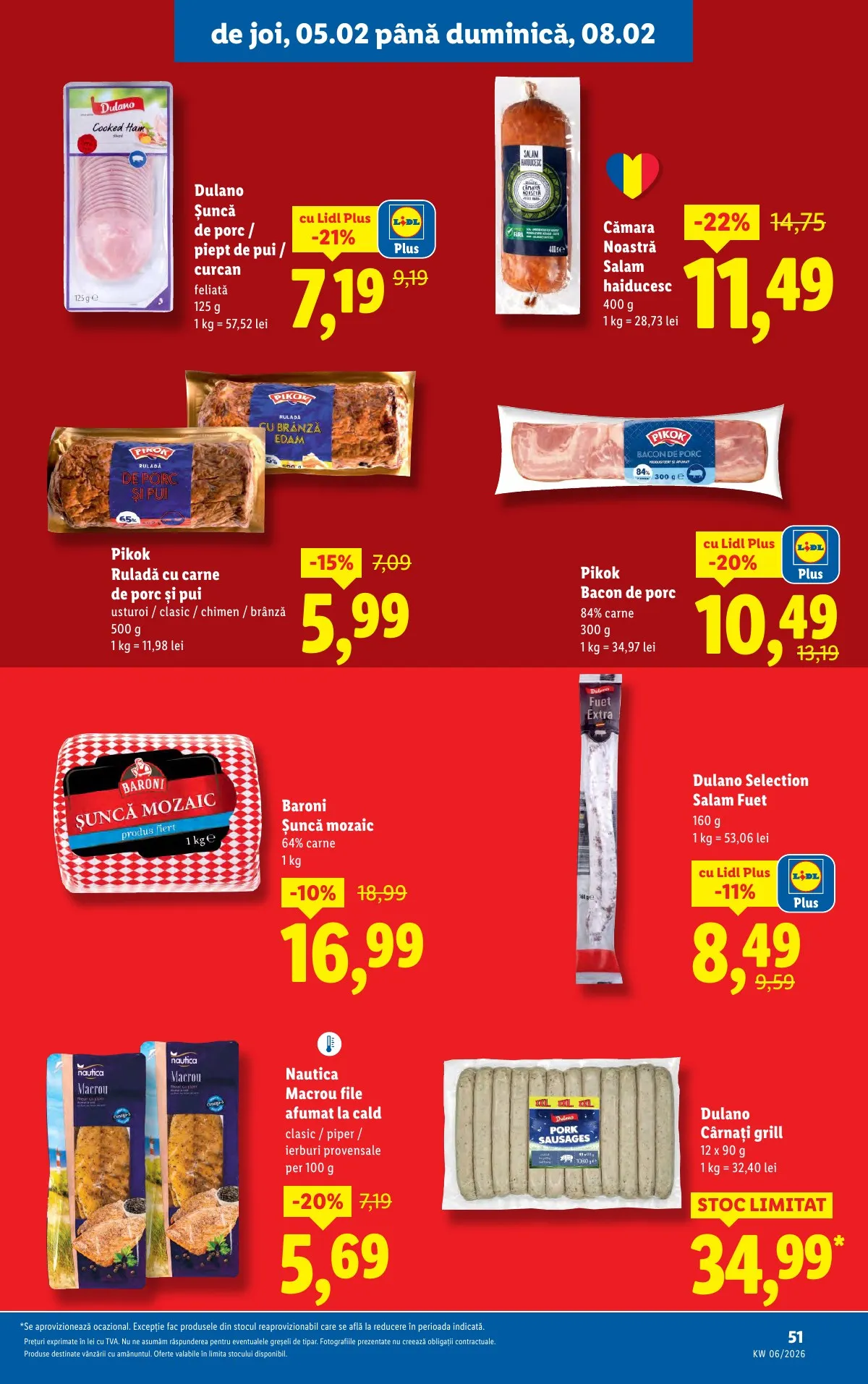 Lidl akciós újság Románia 02.02–02.08 – 51. oldal