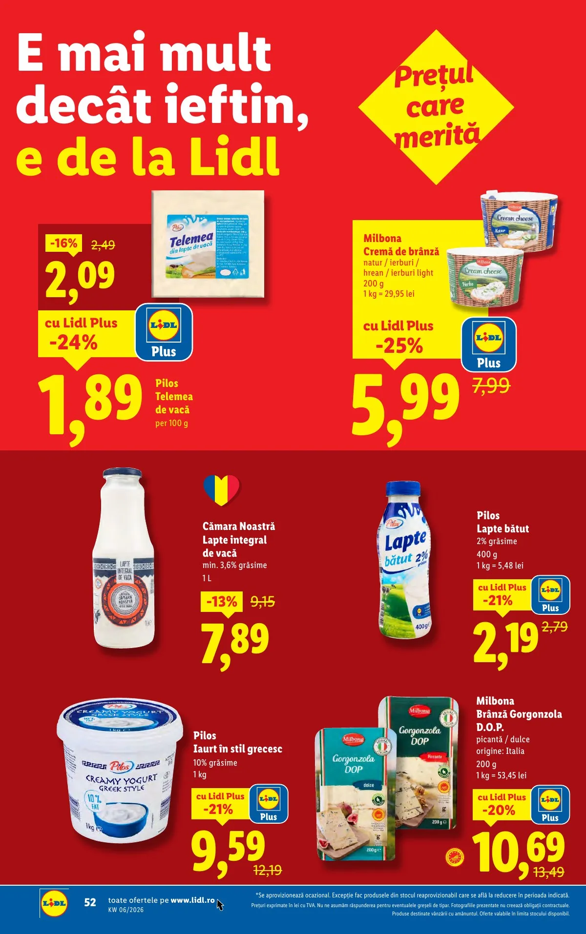 Lidl akciós újság Románia 02.02–02.08 – 52. oldal