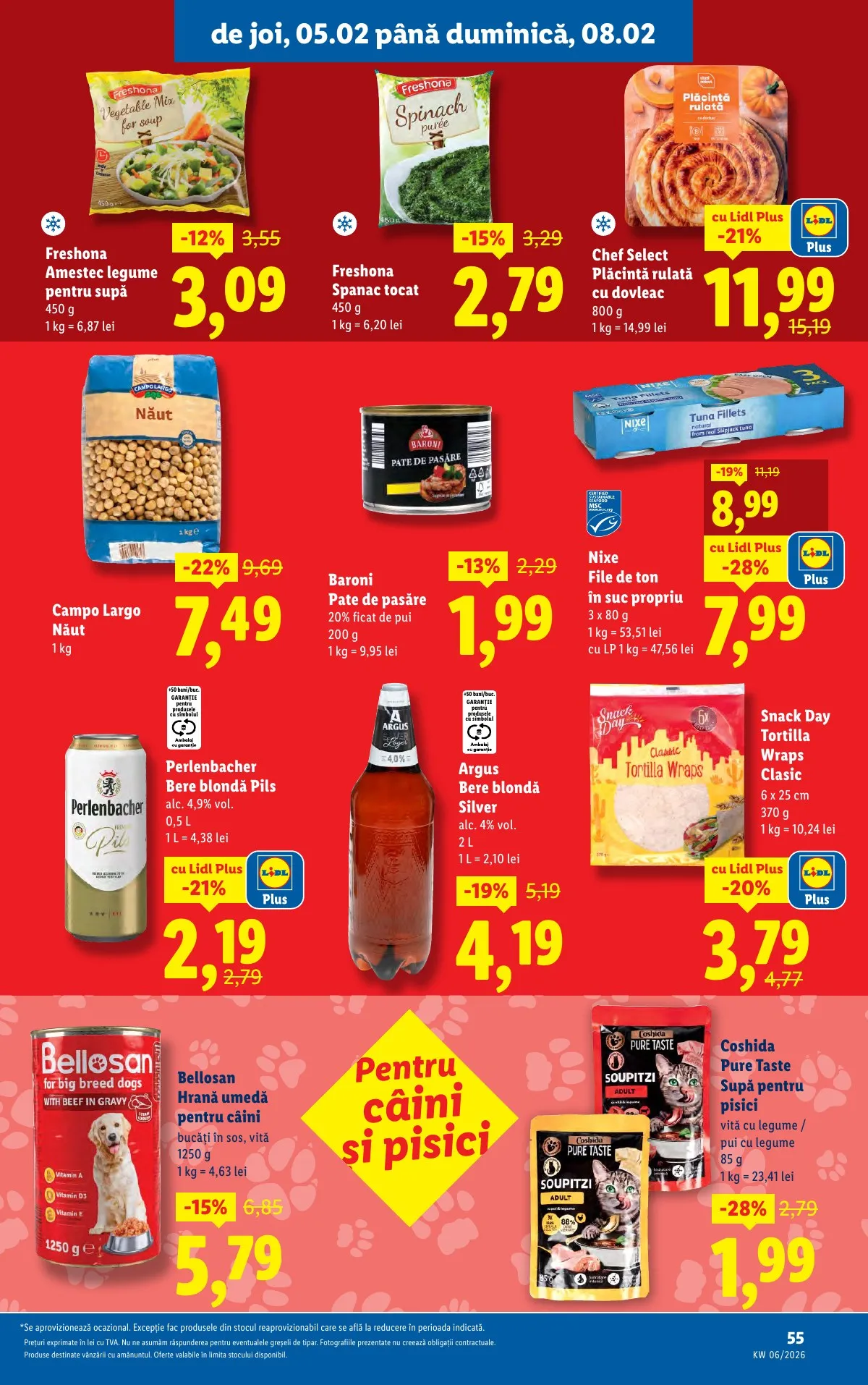 Lidl akciós újság Románia 02.02–02.08 – 55. oldal