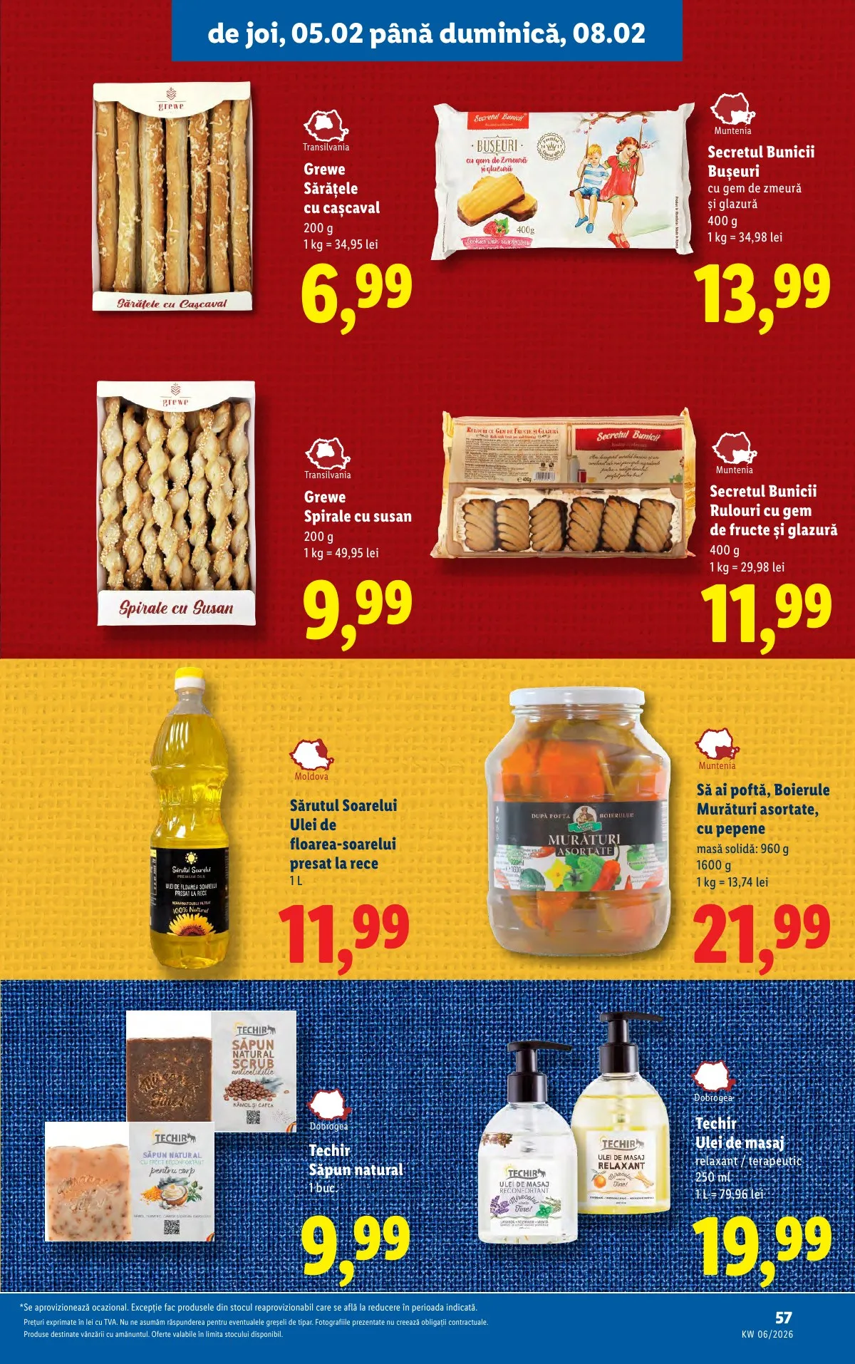 Lidl akciós újság Románia 02.02–02.08 – 57. oldal