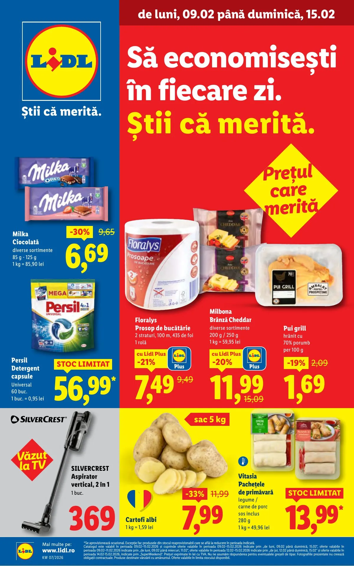 Lidl akciós újság Románia 02.09–02.15