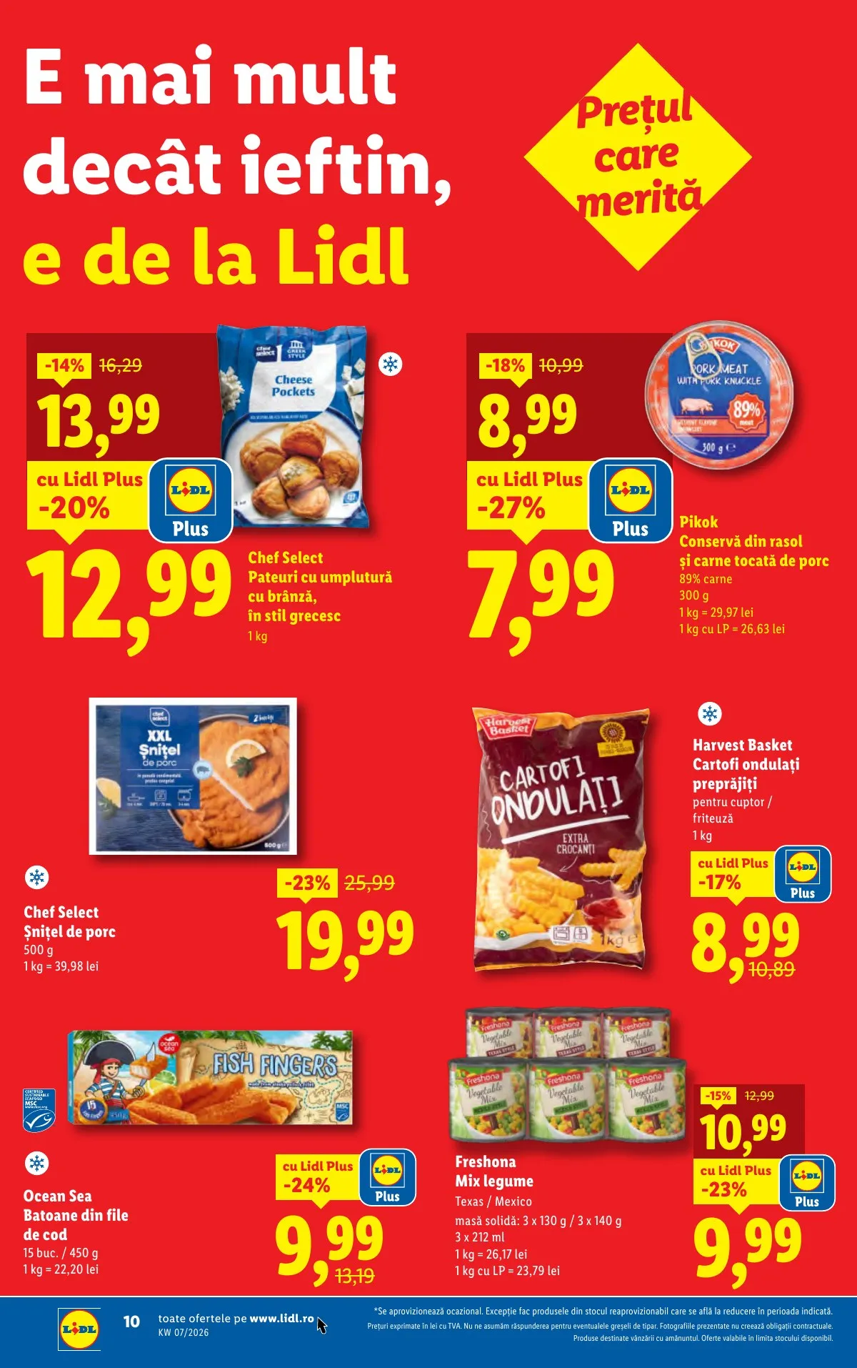Lidl akciós újság Románia 02.09–02.15 – 10. oldal