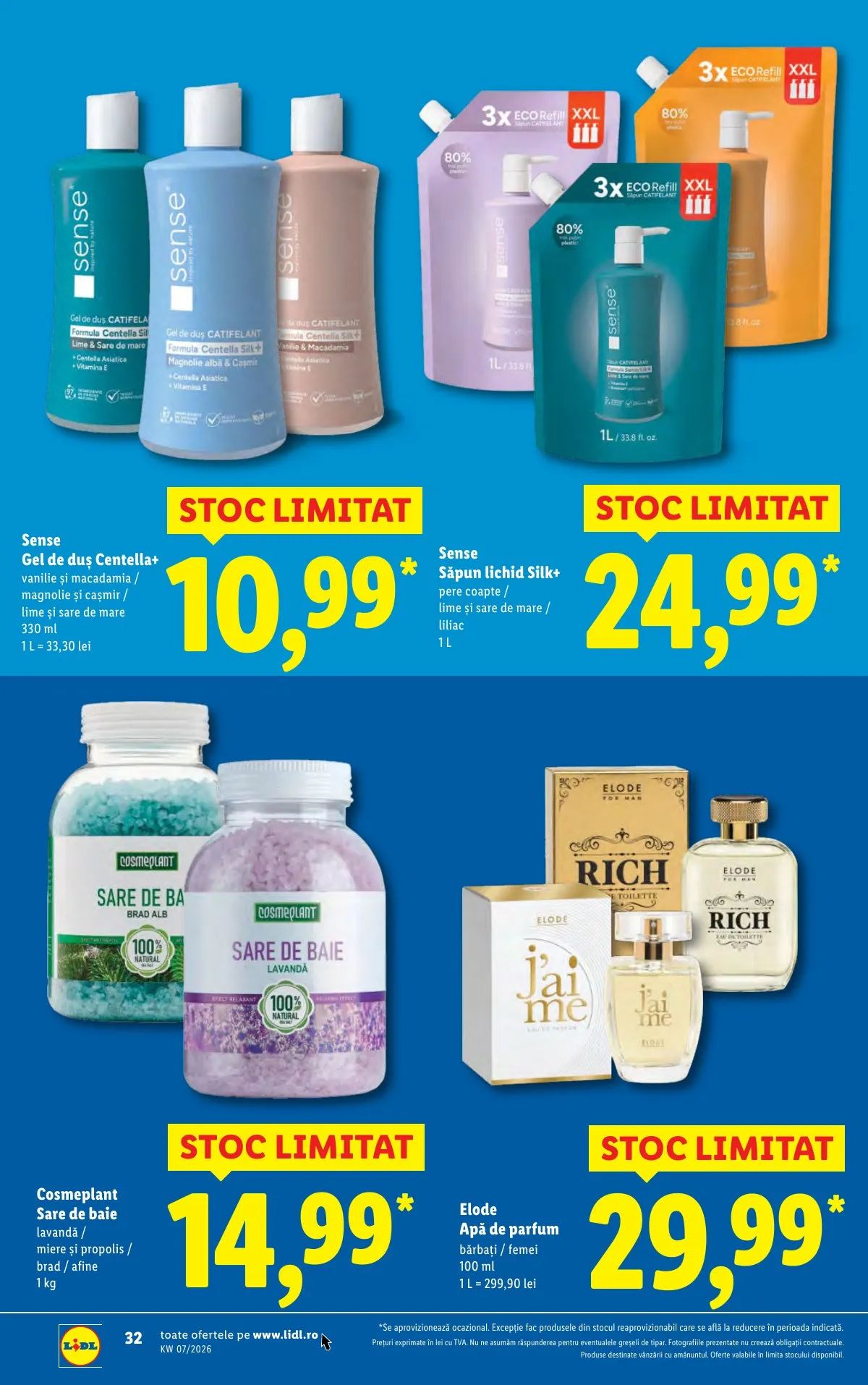 Lidl akciós újság Románia 02.09–02.15 – 32. oldal