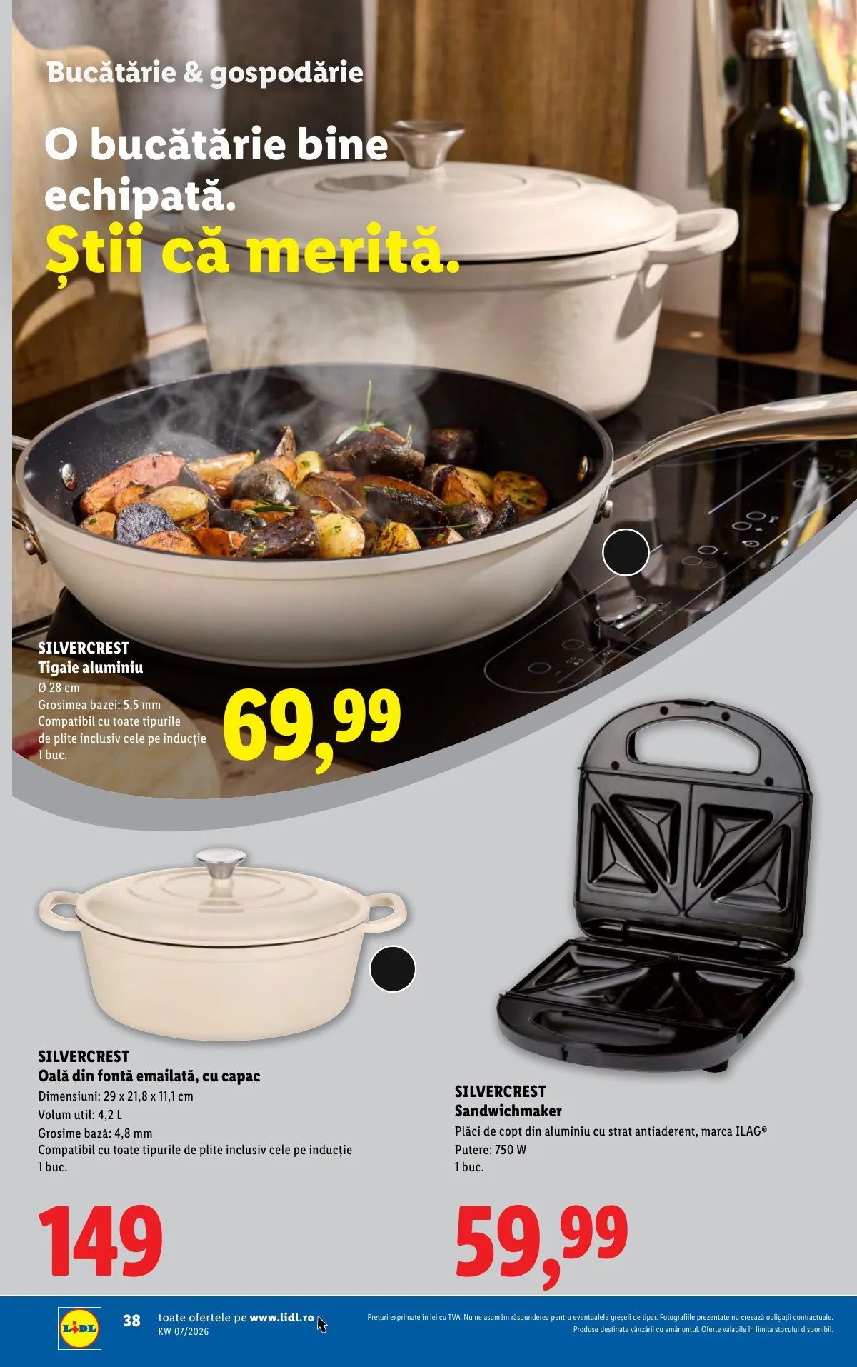 Lidl akciós újság Románia 02.09–02.15 – 38. oldal
