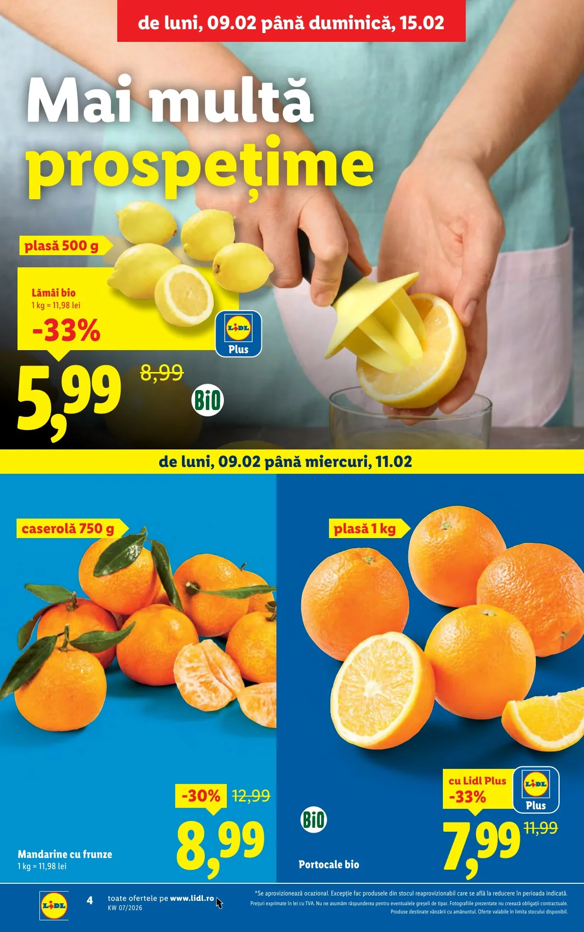 Lidl akciós újság Románia 02.09–02.15 – 4. oldal