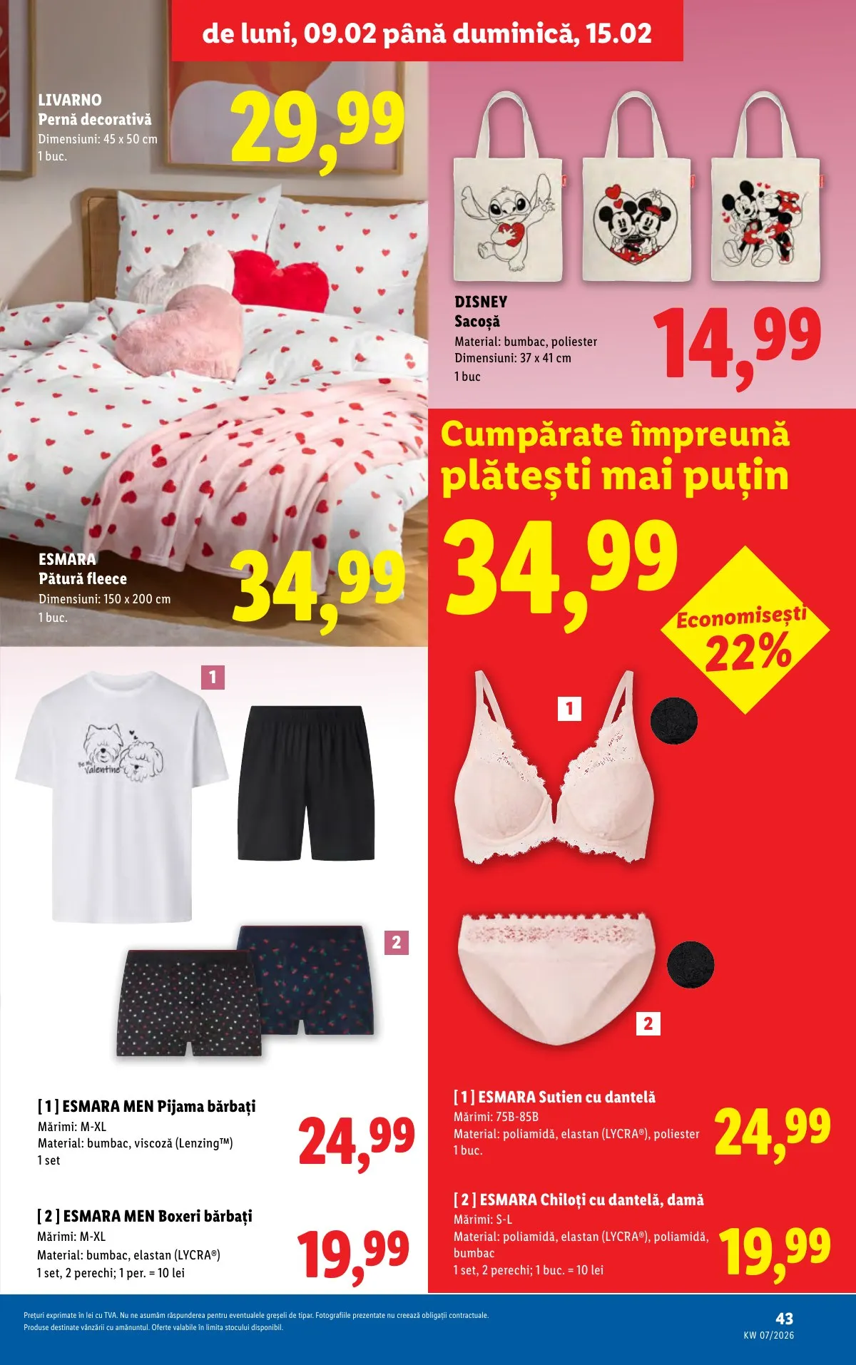 Lidl akciós újság Románia 02.09–02.15 – 43. oldal