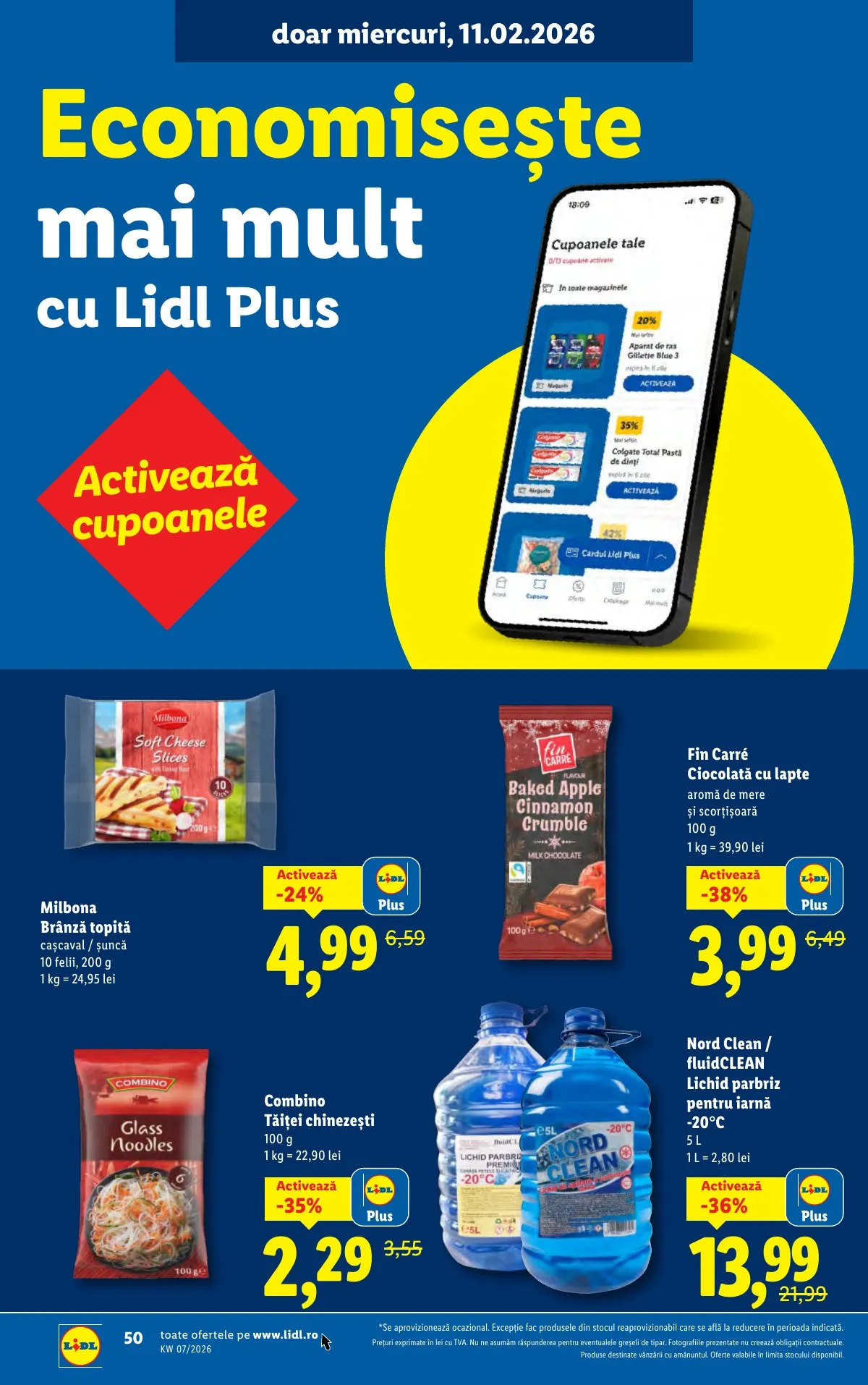 Lidl akciós újság Románia 02.09–02.15 – 50. oldal