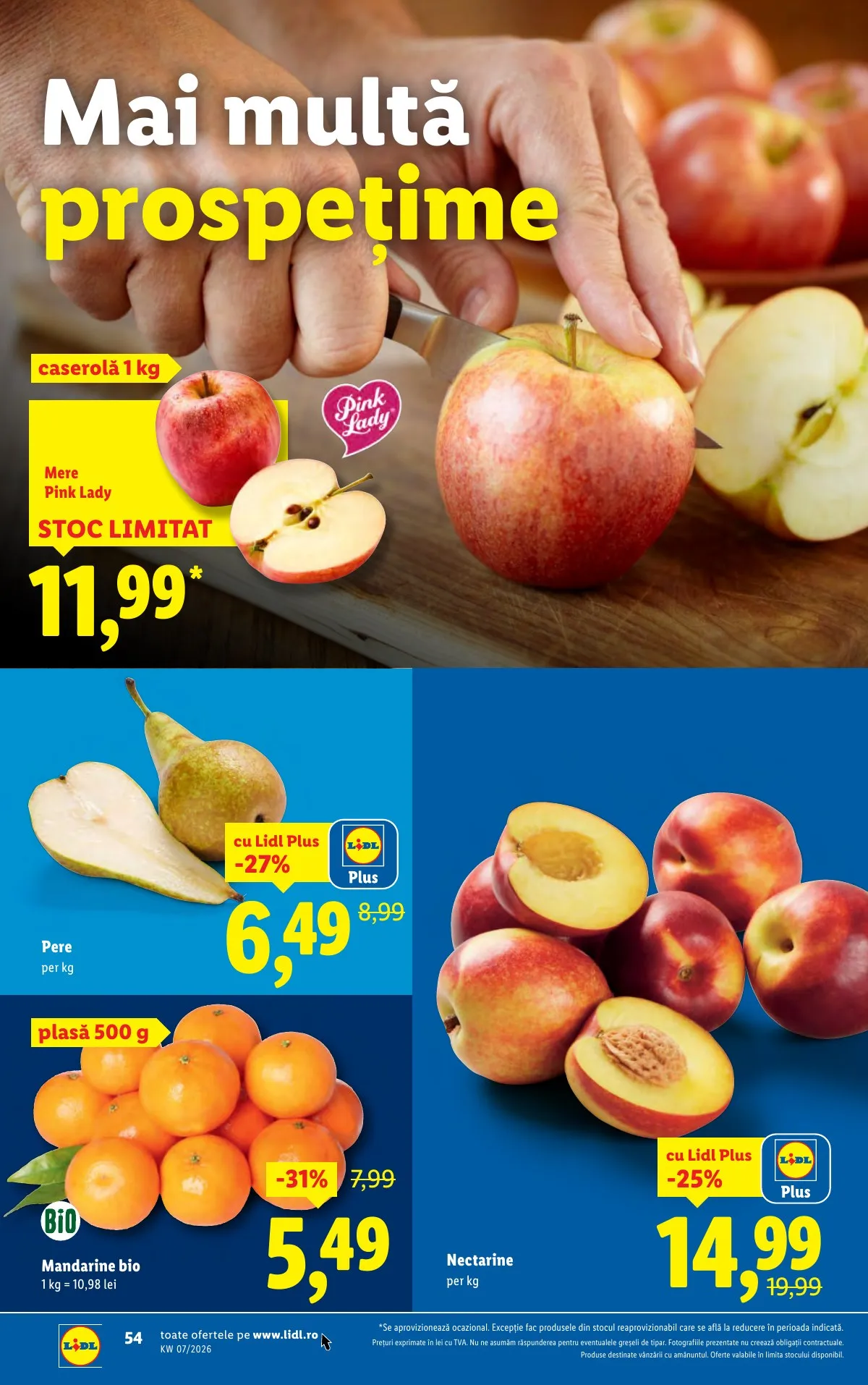 Lidl akciós újság Románia 02.09–02.15 – 54. oldal