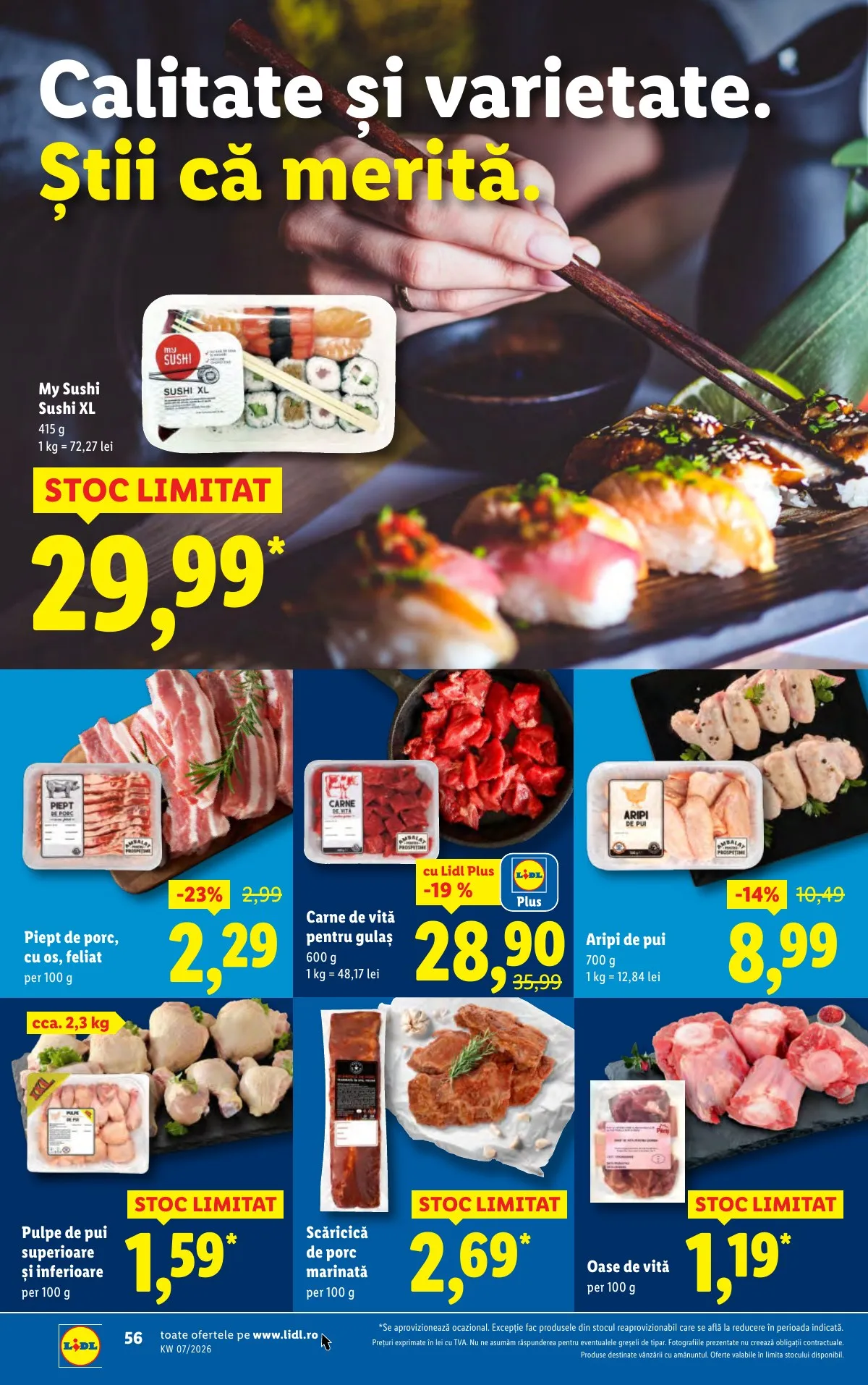 Lidl akciós újság Románia 02.09–02.15 – 56. oldal