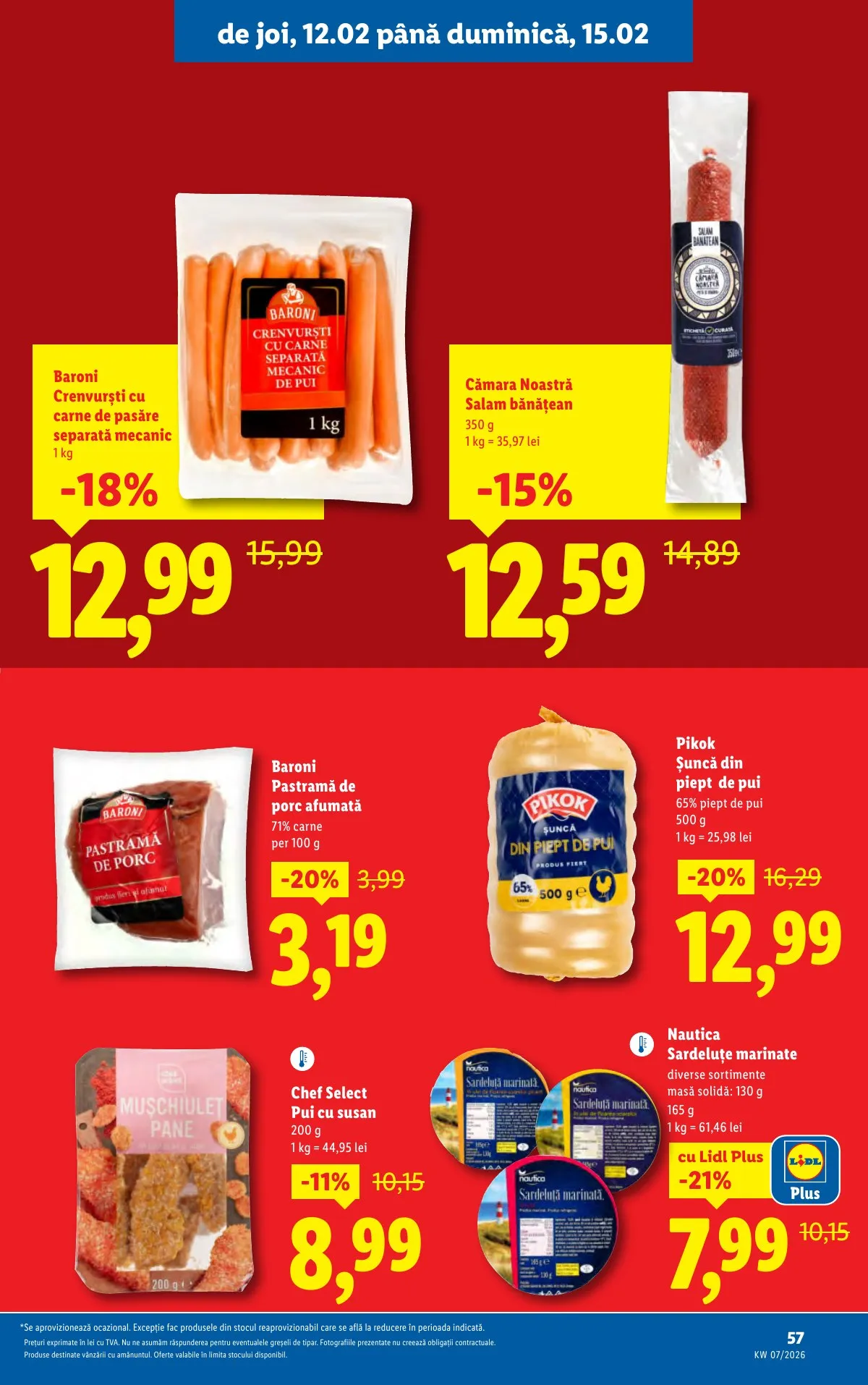 Lidl akciós újság Románia 02.09–02.15 – 57. oldal