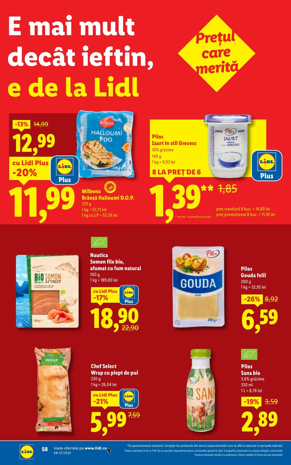 Lidl akciós újság Románia 02.09–02.15 – 58. oldal