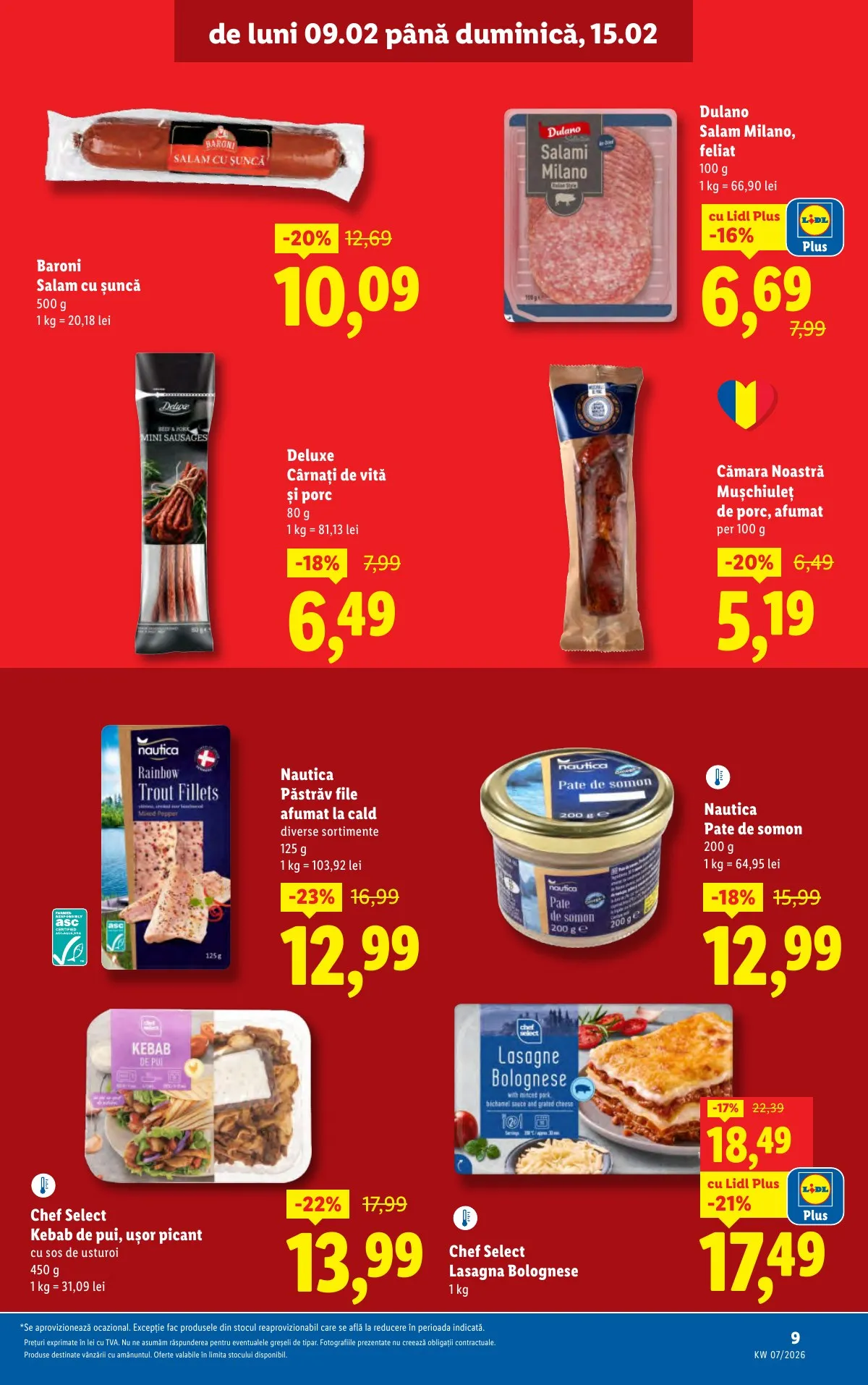 Lidl akciós újság Románia 02.09–02.15 – 9. oldal