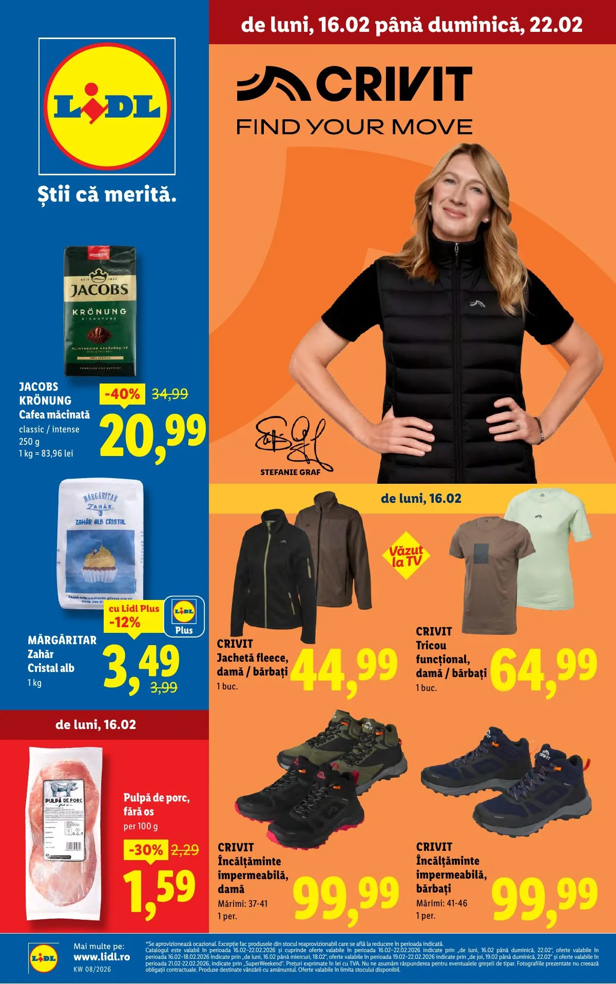 Lidl akciós újság Románia 02.16–02.22