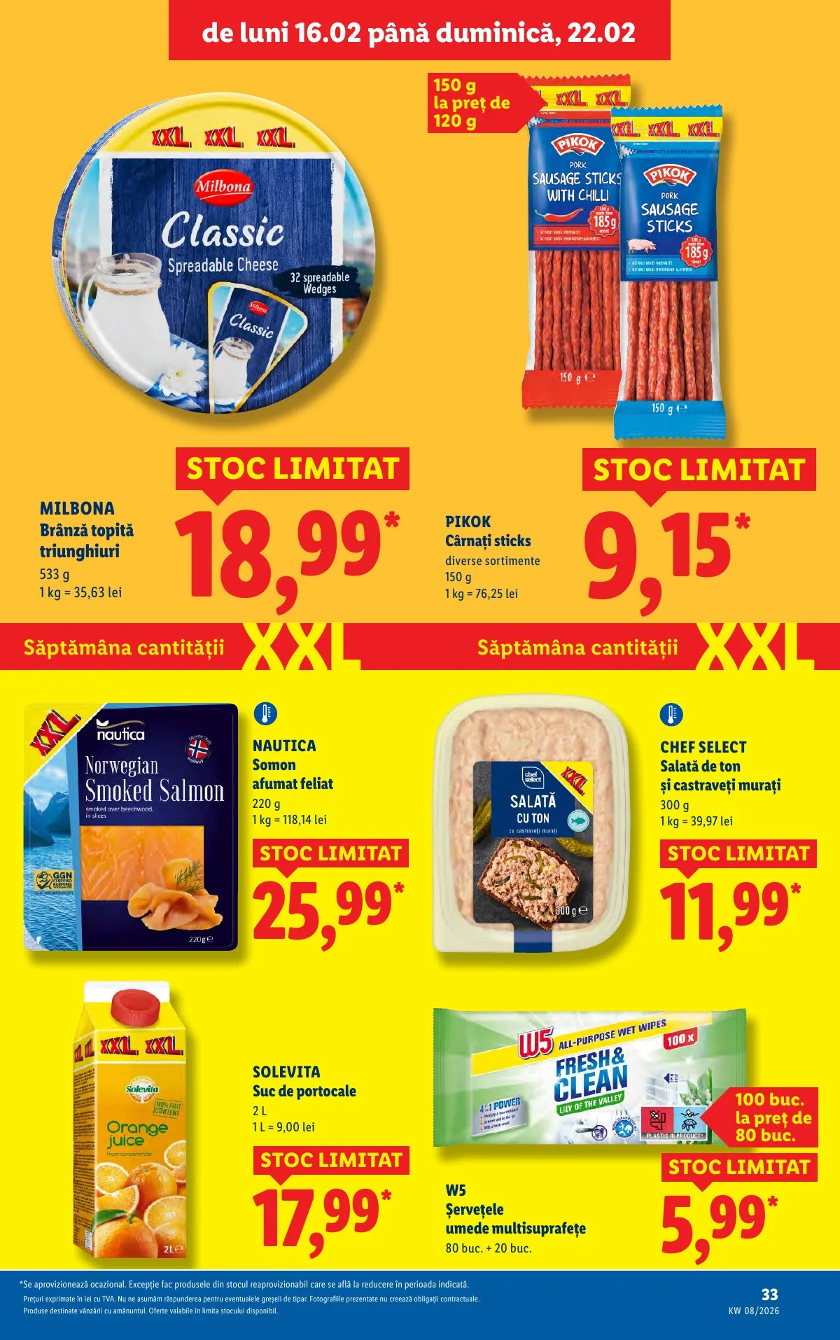 Lidl akciós újság Románia 02.16–02.22 – 33. oldal