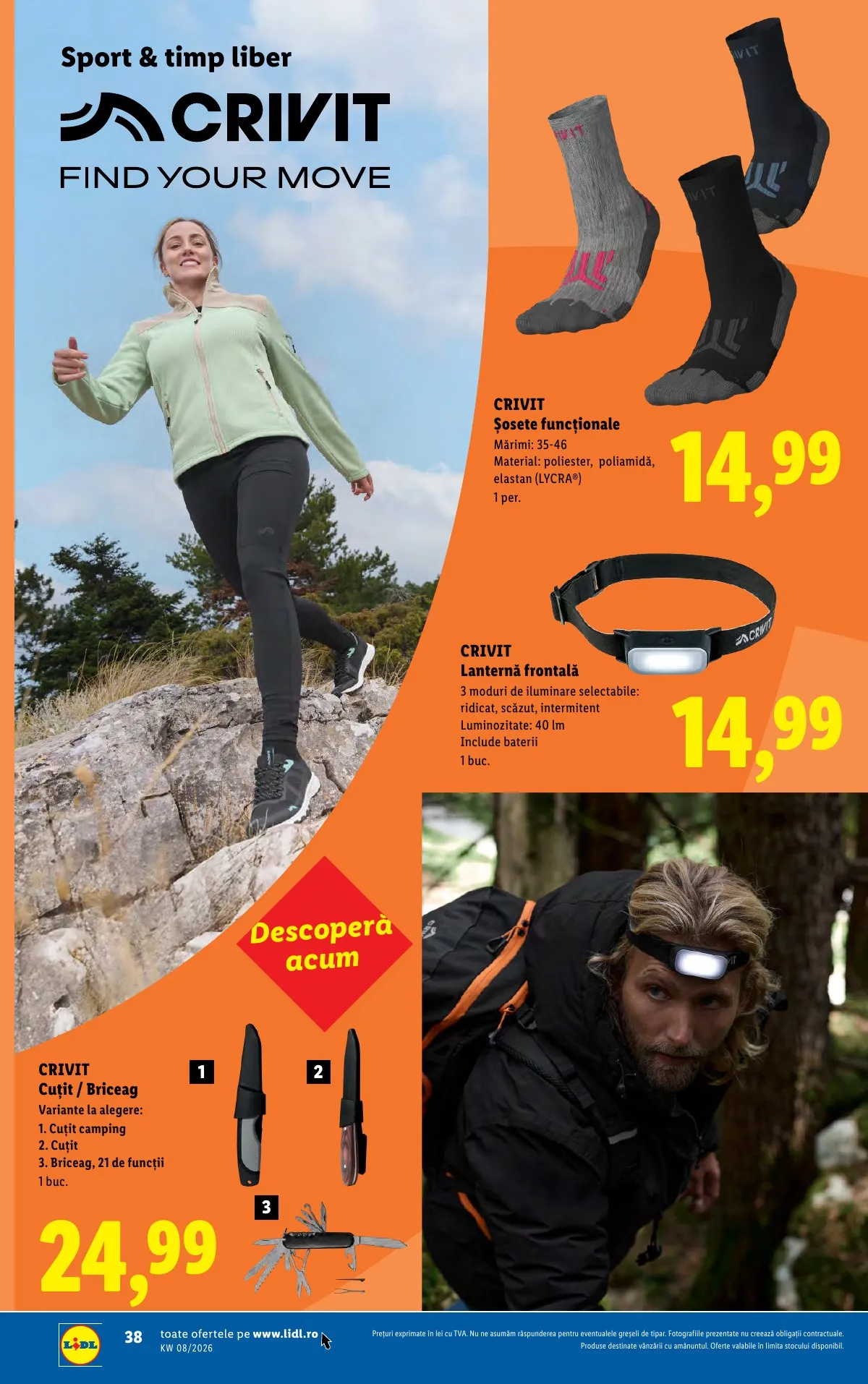 Lidl akciós újság Románia 02.16–02.22 – 38. oldal