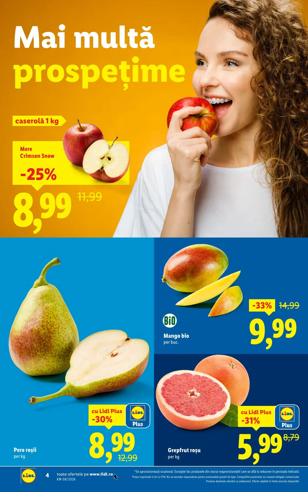 Lidl akciós újság Románia 02.16–02.22 – 4. oldal
