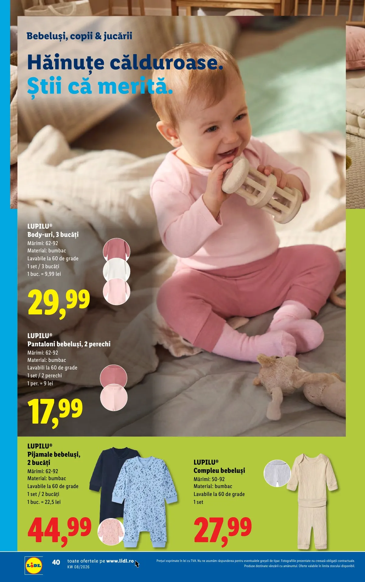 Lidl akciós újság Románia 02.16–02.22 – 40. oldal