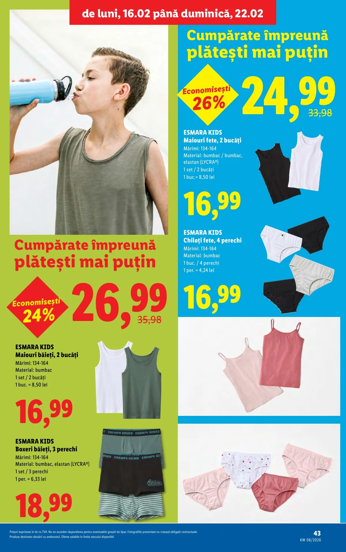 Lidl akciós újság Románia 02.16–02.22 – 43. oldal