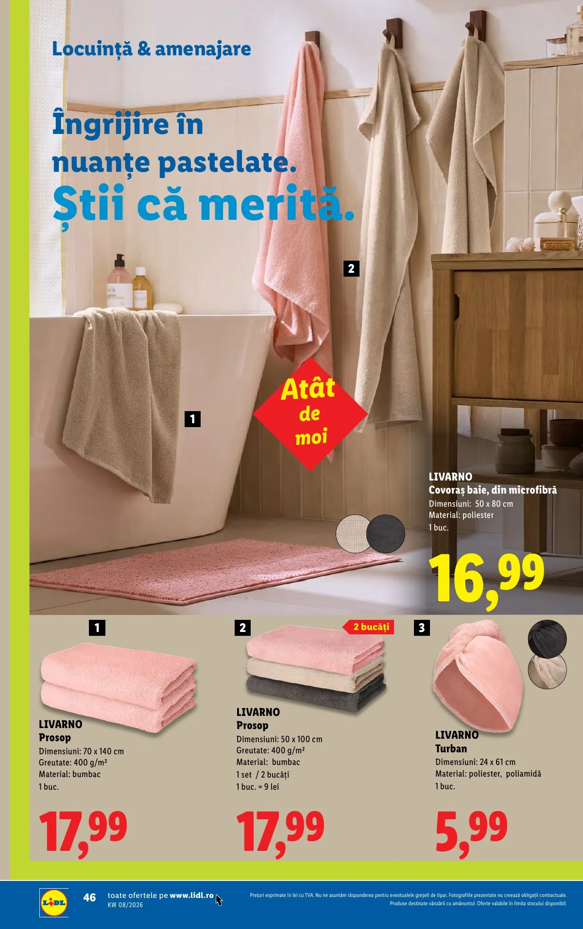 Lidl akciós újság Románia 02.16–02.22 – 46. oldal
