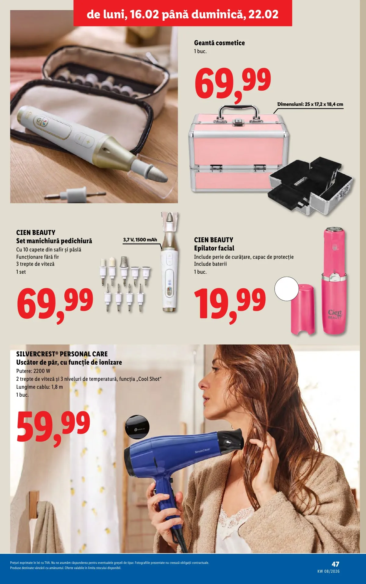 Lidl akciós újság Románia 02.16–02.22 – 47. oldal