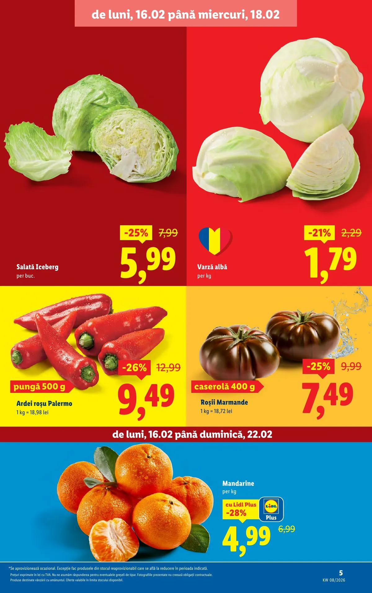 Lidl akciós újság Románia 02.16–02.22 – 5. oldal