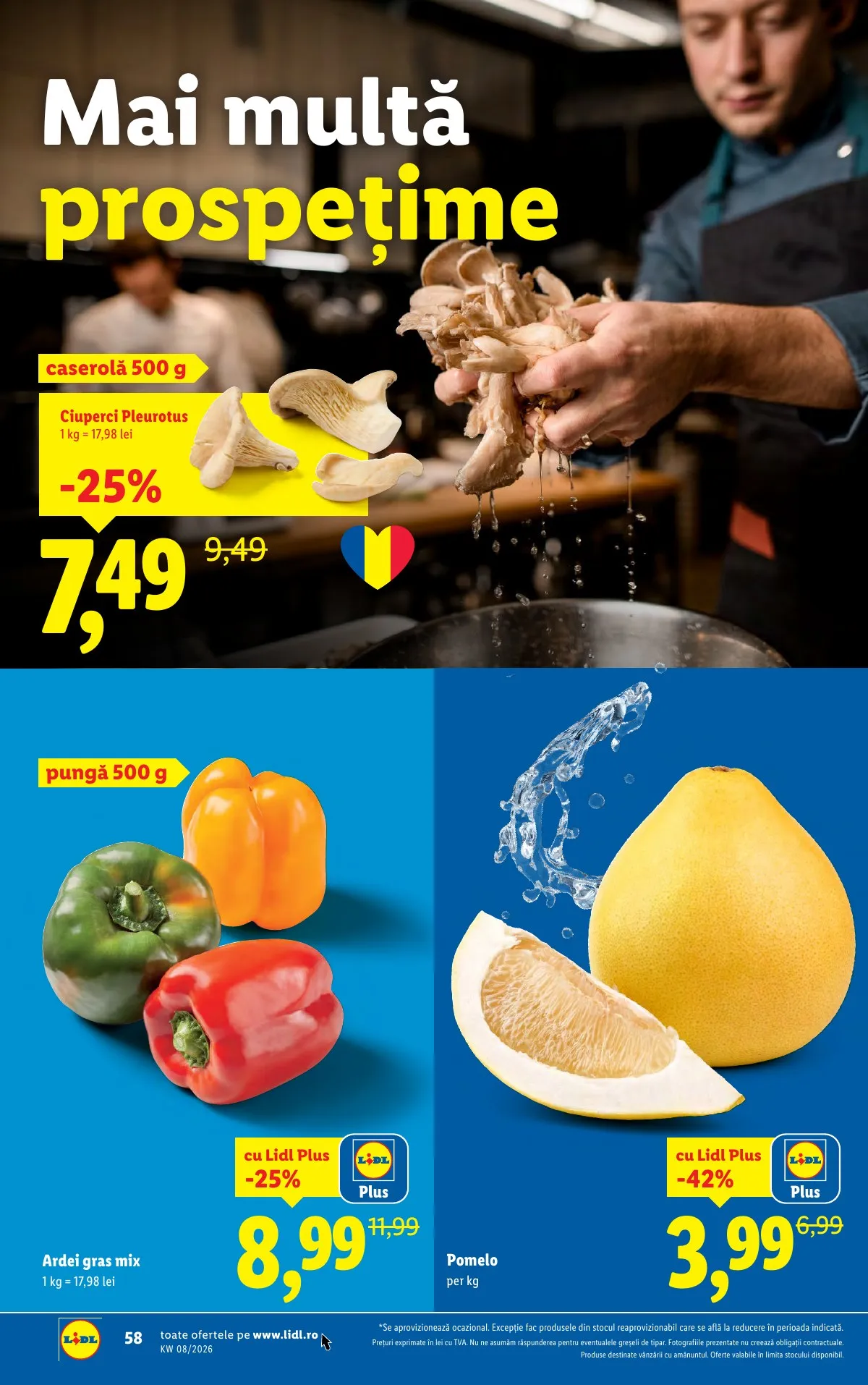 Lidl akciós újság Románia 02.16–02.22 – 58. oldal