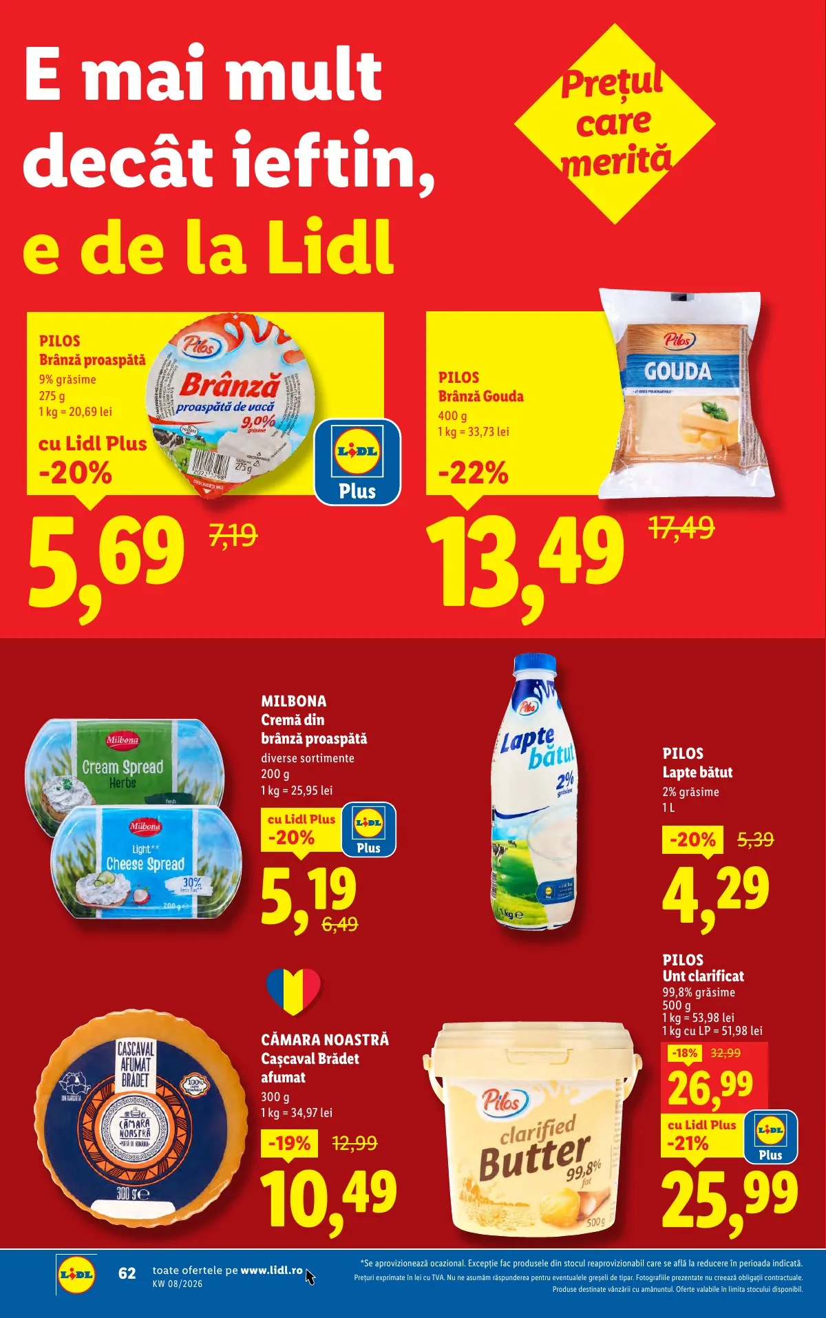 Lidl akciós újság Románia 02.16–02.22 – 62. oldal