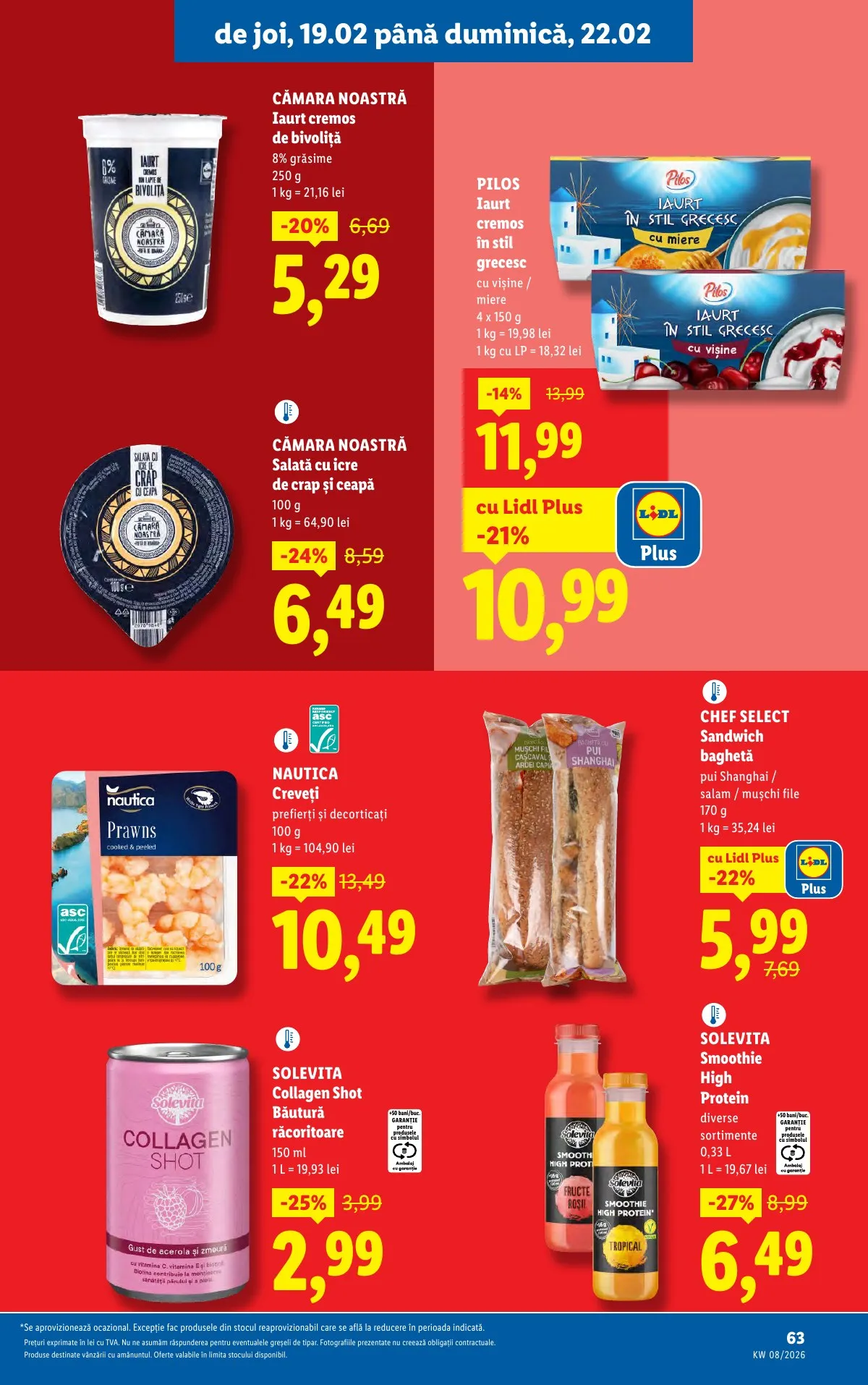 Lidl akciós újság Románia 02.16–02.22 – 63. oldal