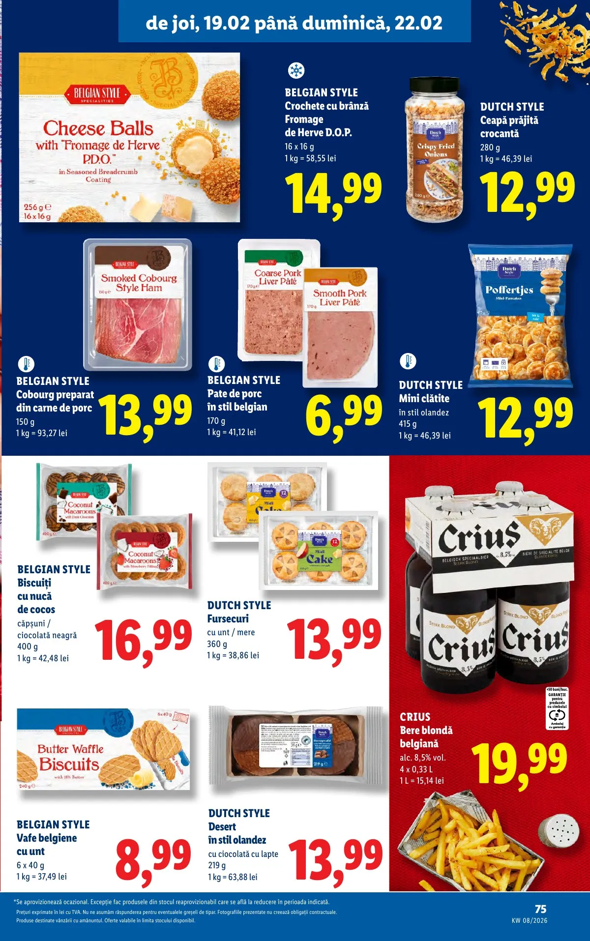 Lidl akciós újság Románia 02.16–02.22 – 75. oldal