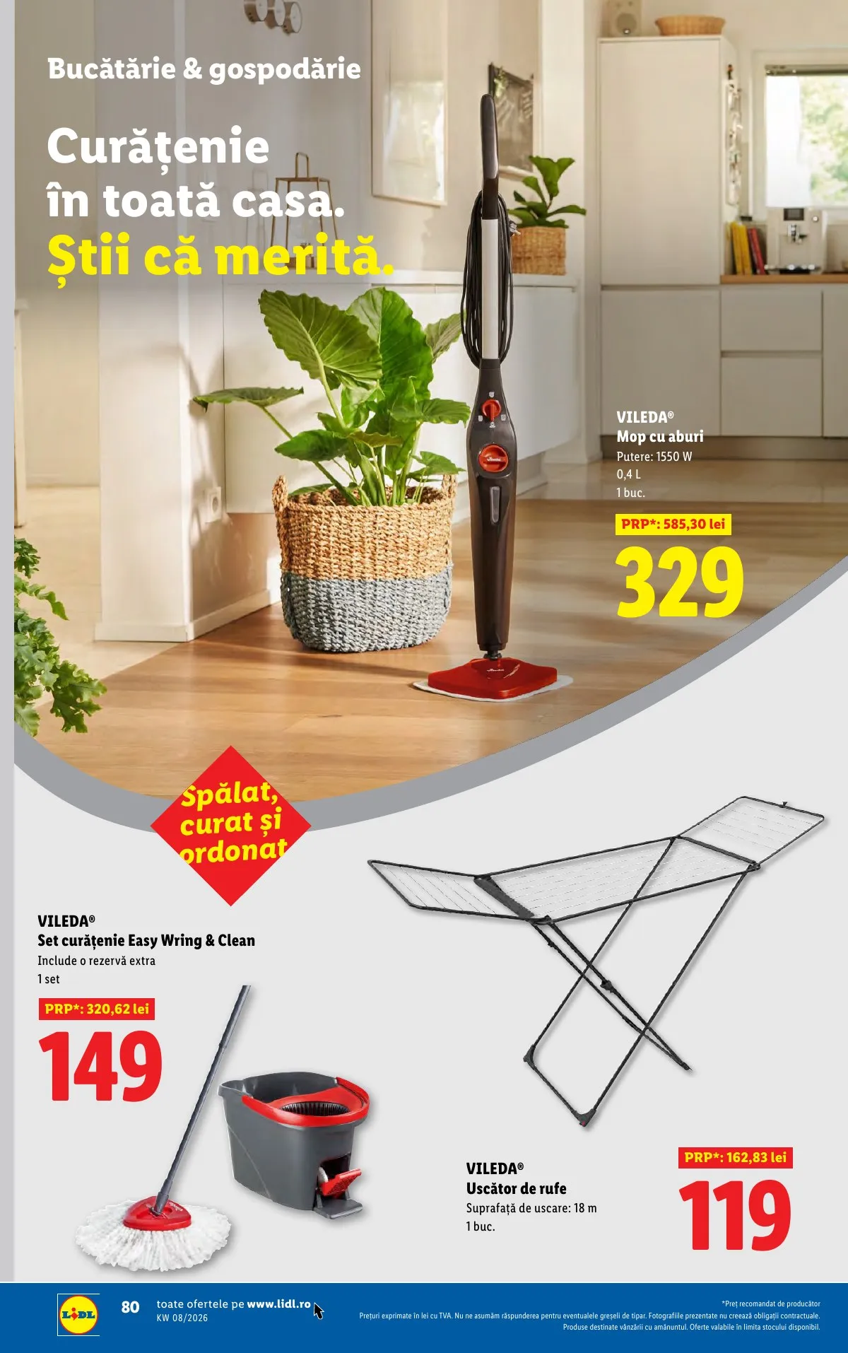 Lidl akciós újság Románia 02.16–02.22 – 80. oldal