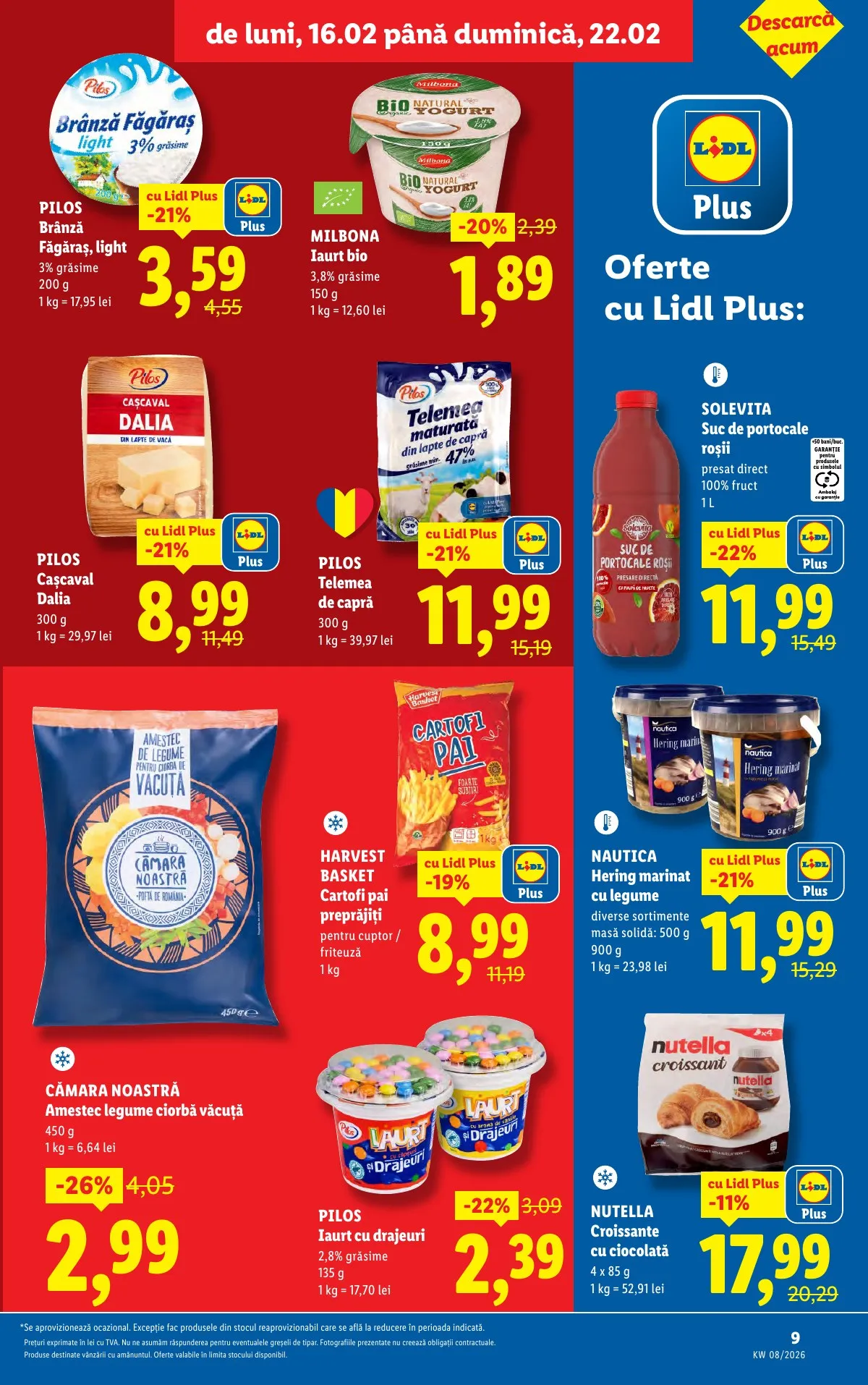 Lidl akciós újság Románia 02.16–02.22 – 9. oldal