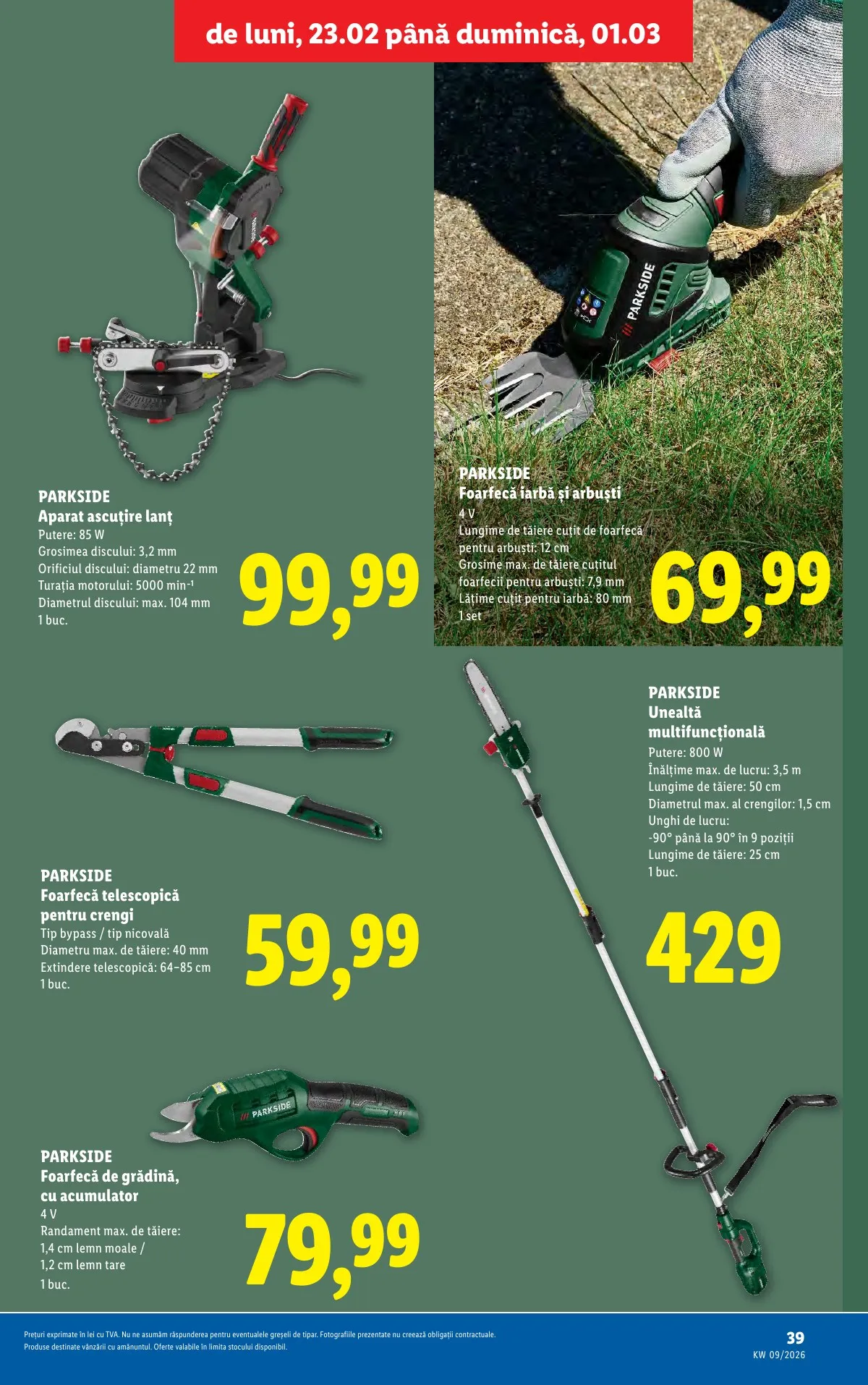 Lidl akciós újság Románia 02.23–03.01 – 39. oldal
