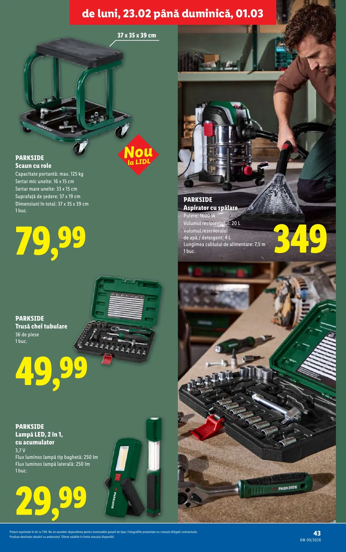 Lidl akciós újság Románia 02.23–03.01 – 43. oldal