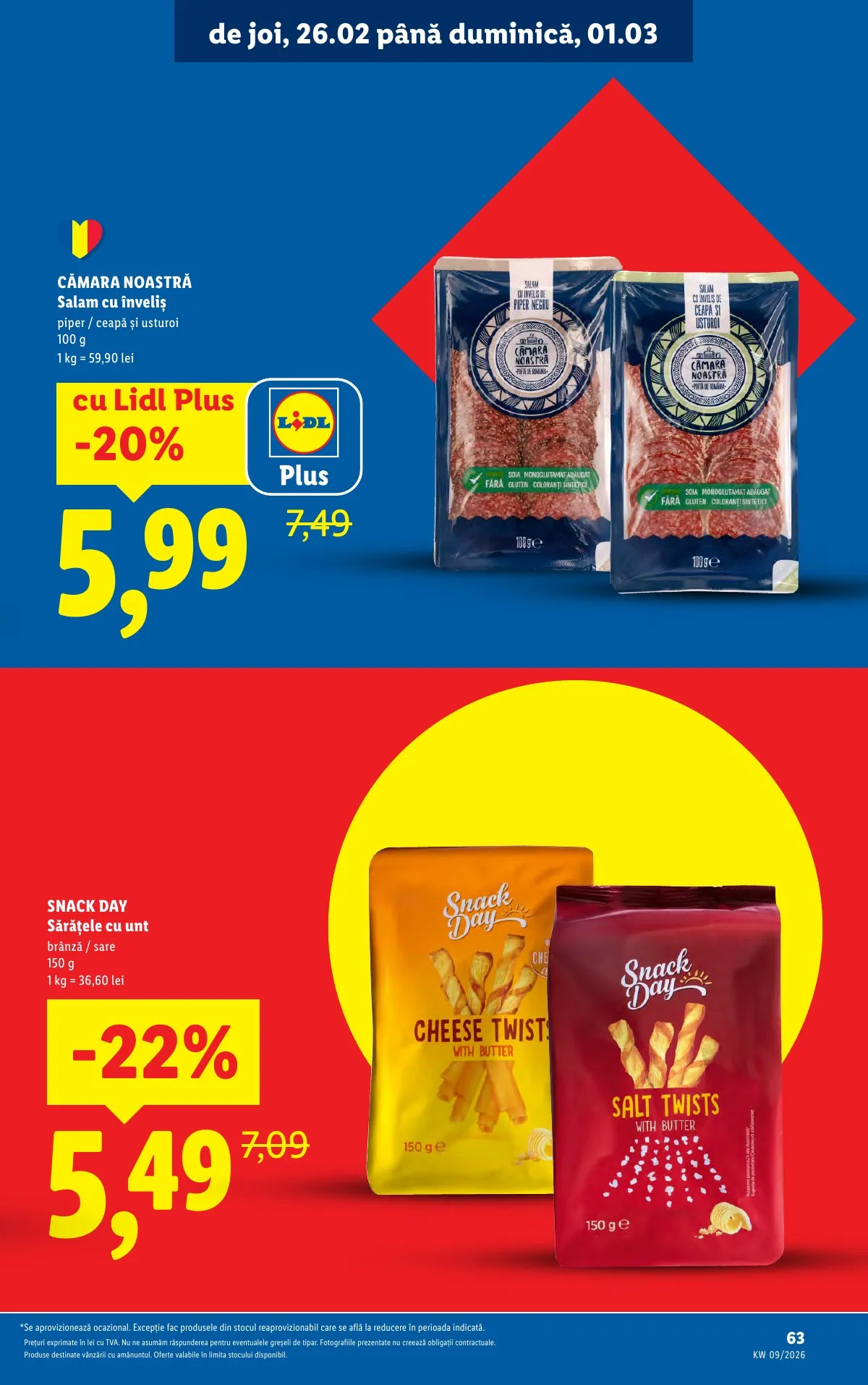 Lidl akciós újság Románia 02.23–03.01 – 63. oldal