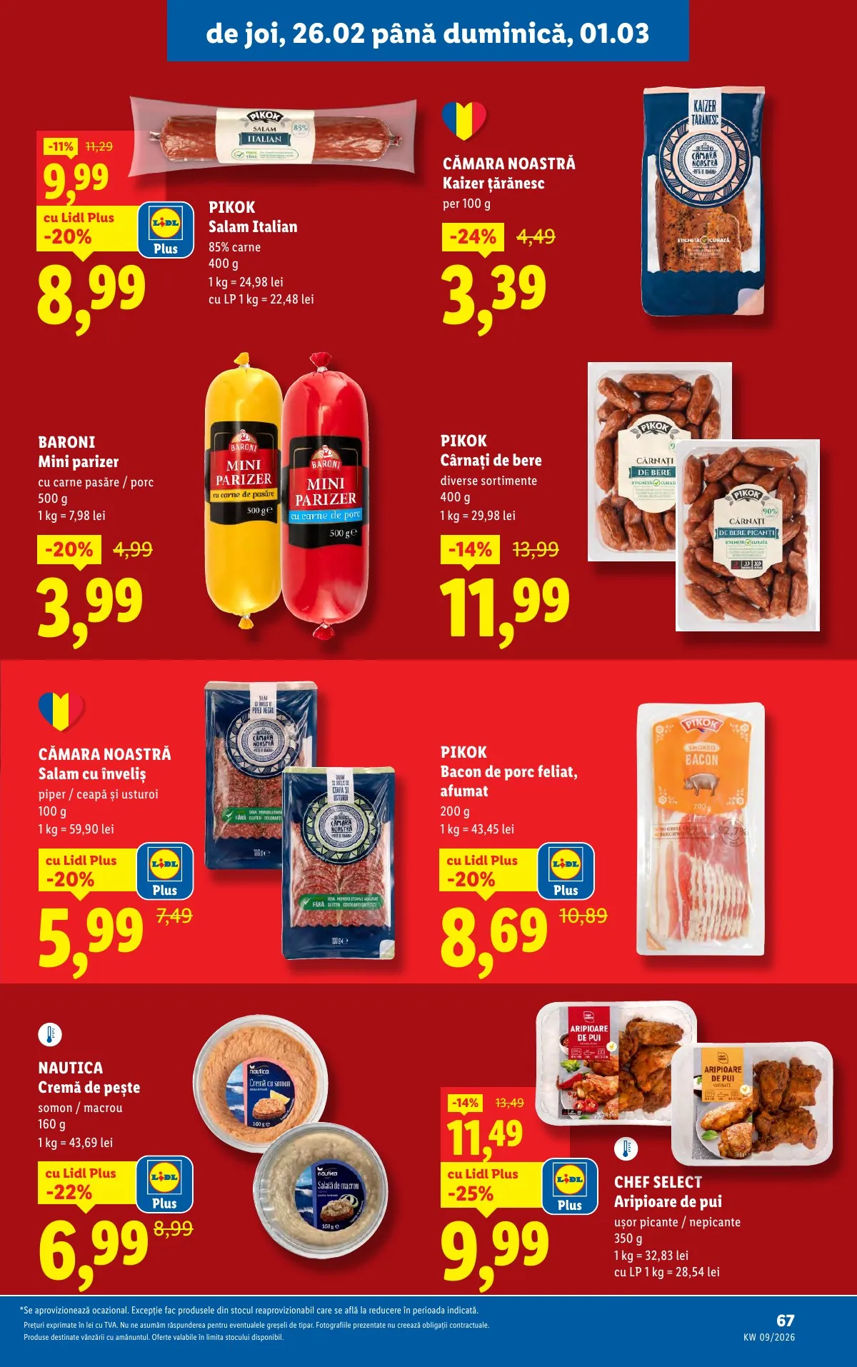 Lidl akciós újság Románia 02.23–03.01 – 67. oldal