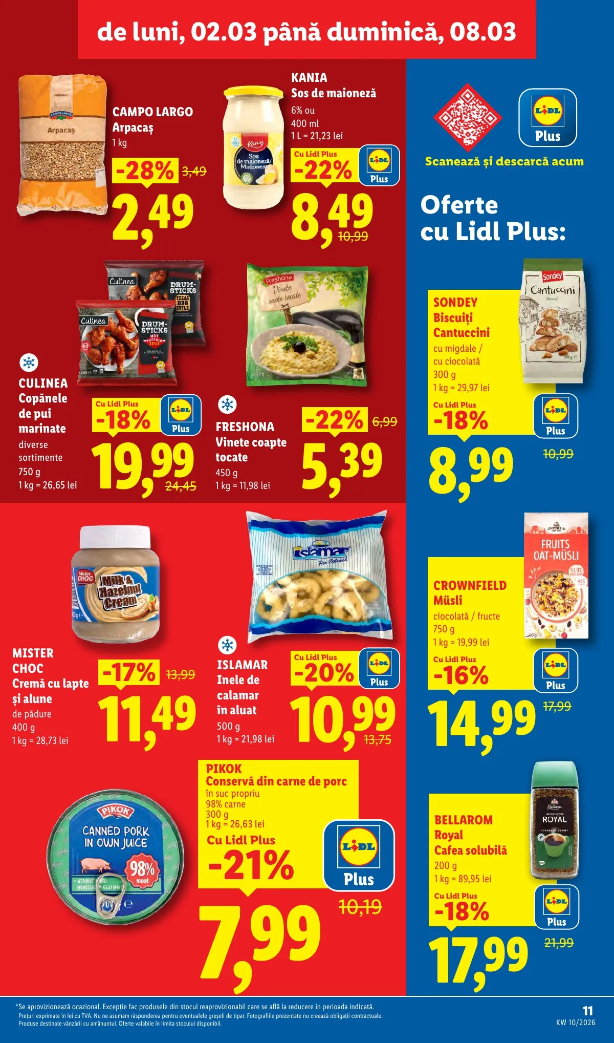 Lidl akciós újság Románia 03.02–03.08 – 11. oldal