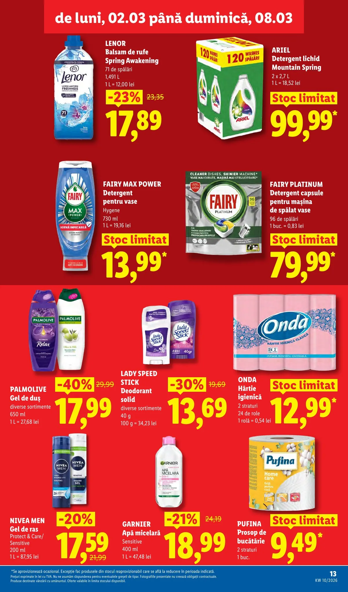 Lidl akciós újság Románia 03.02–03.08 – 13. oldal