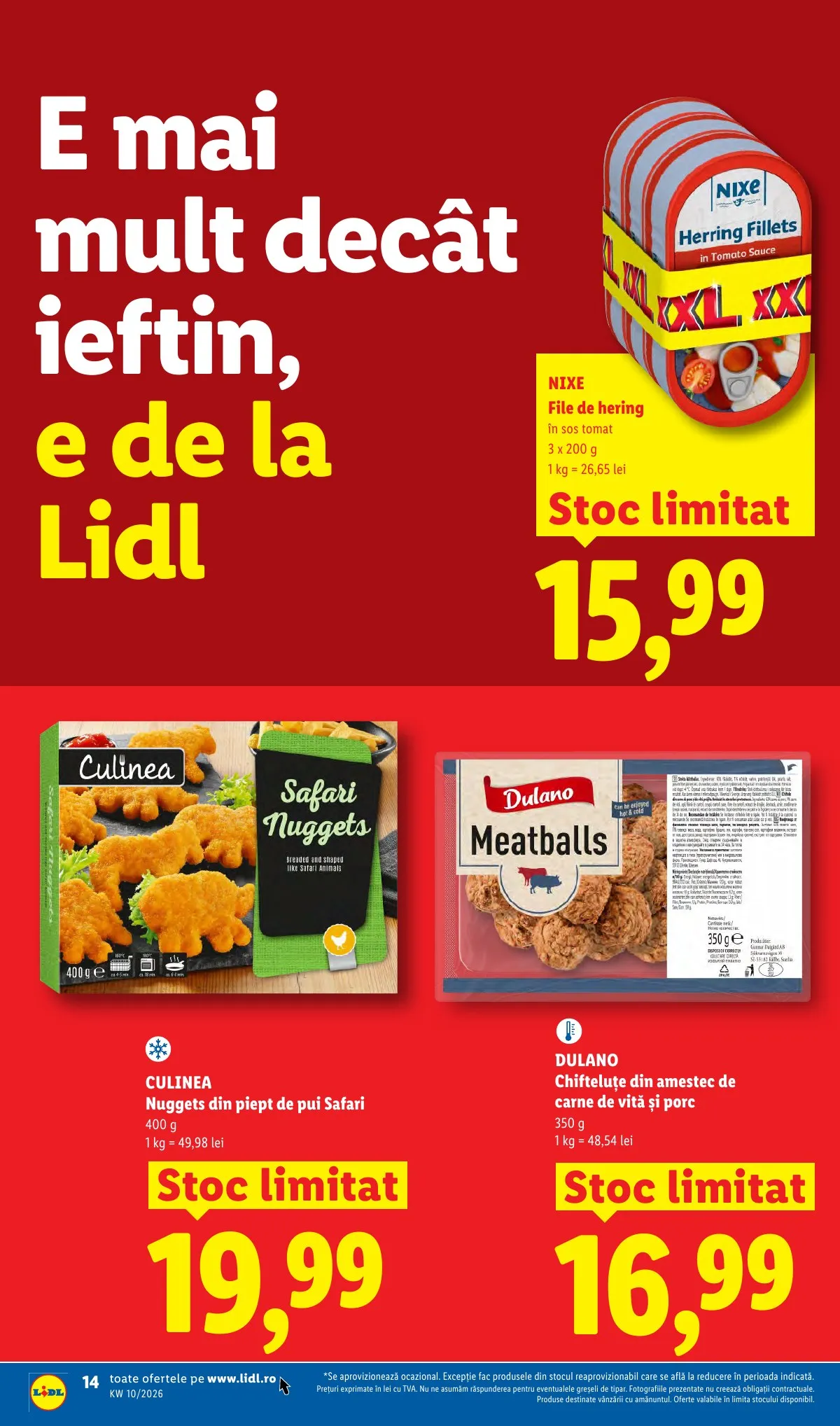 Lidl akciós újság Románia 03.02–03.08 – 14. oldal