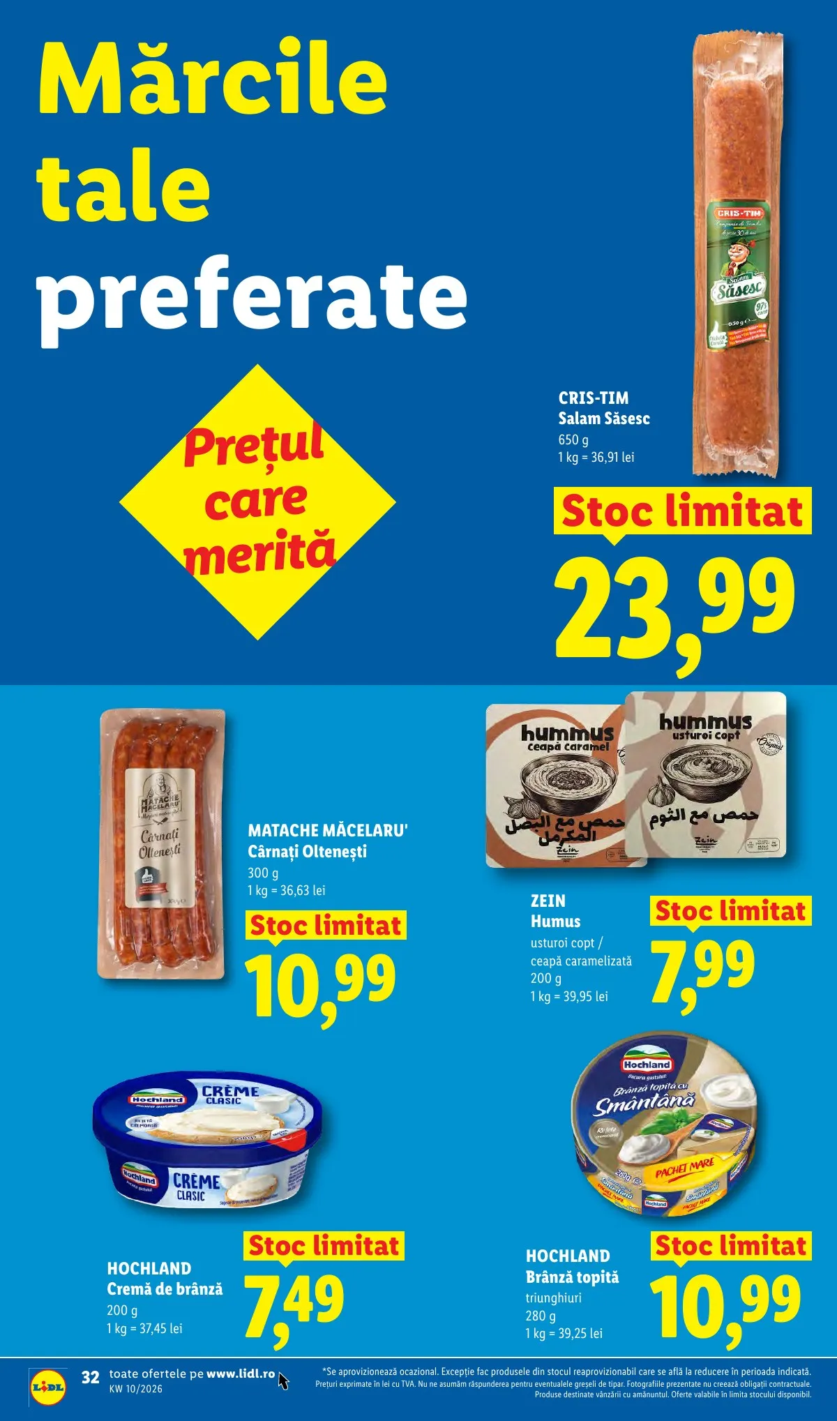 Lidl akciós újság Románia 03.02–03.08 – 32. oldal