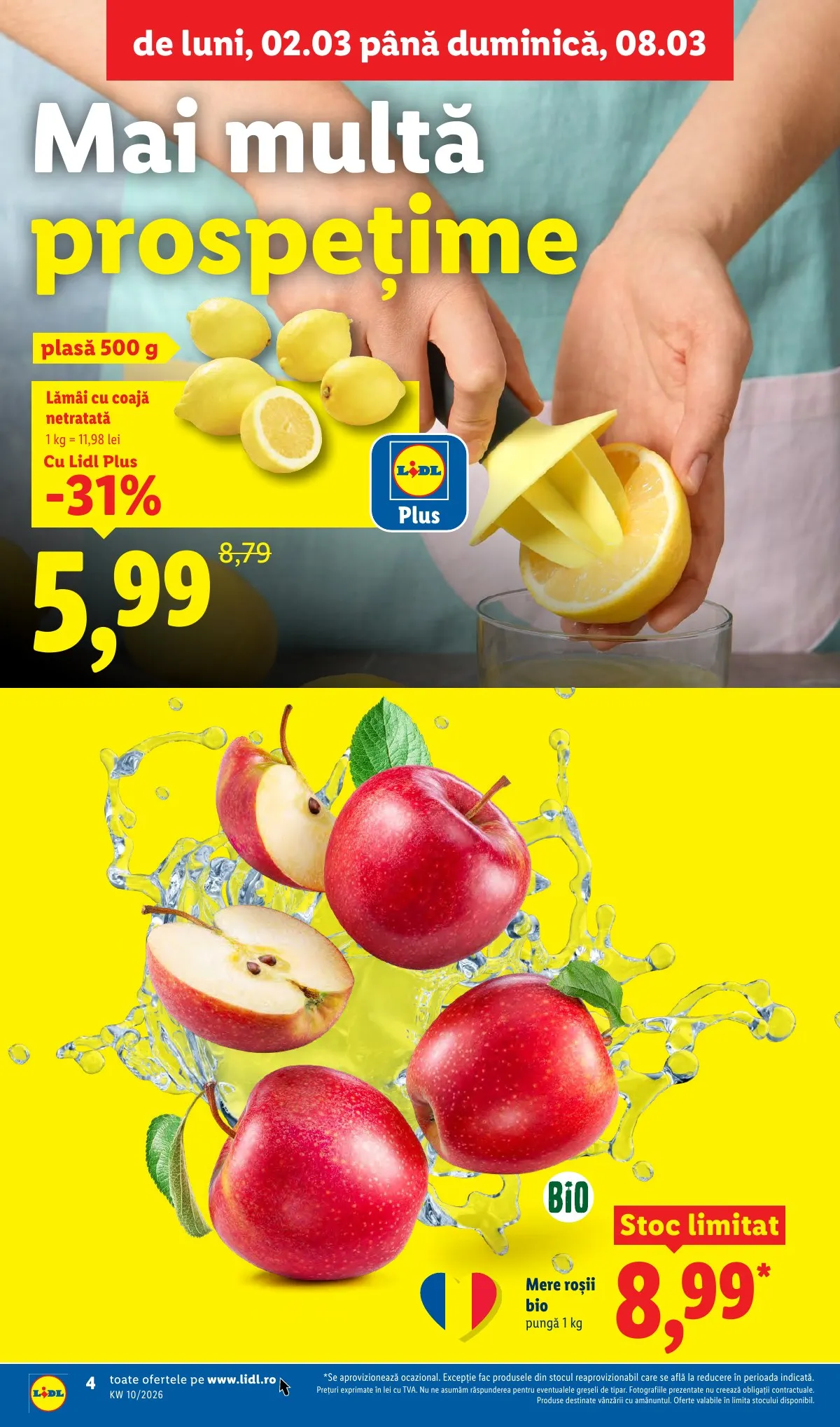 Lidl akciós újság Románia 03.02–03.08 – 4. oldal