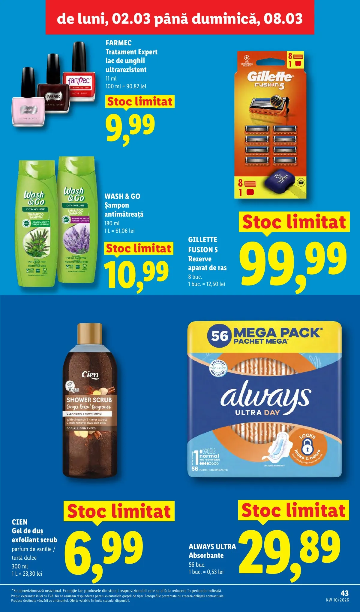 Lidl akciós újság Románia 03.02–03.08 – 43. oldal