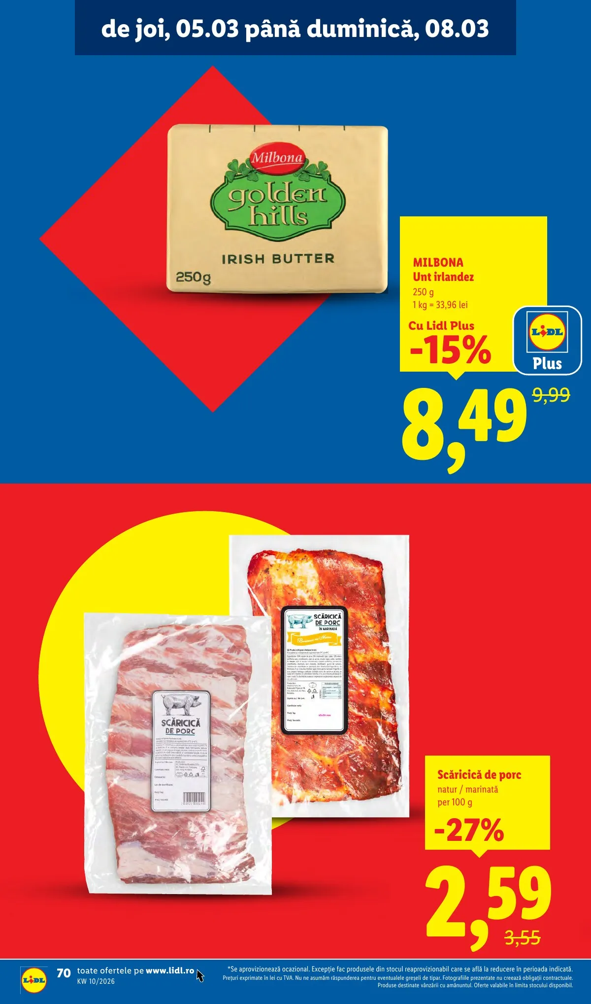 Lidl akciós újság Románia 03.02–03.08 – 70. oldal