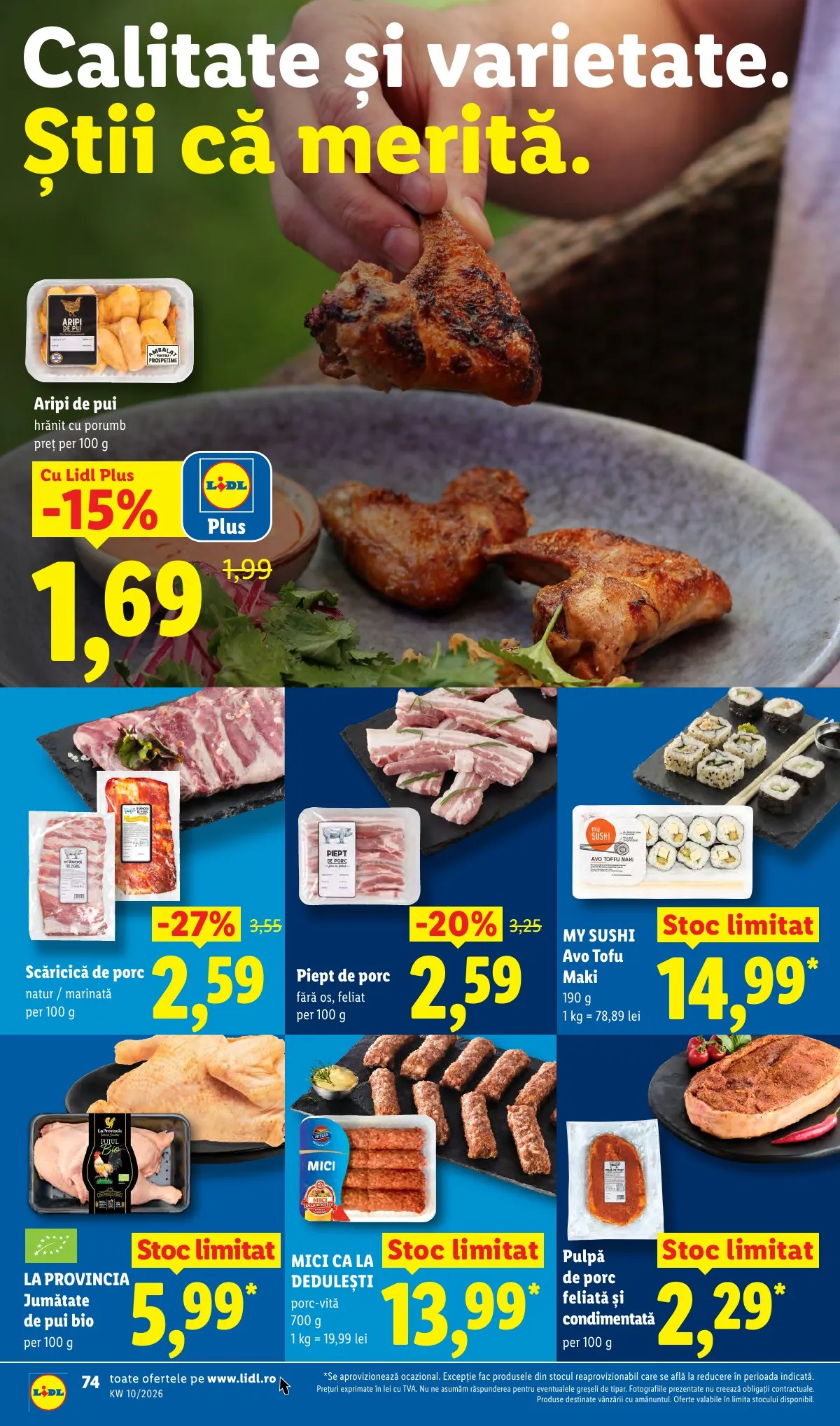 Lidl akciós újság Románia 03.02–03.08 – 74. oldal