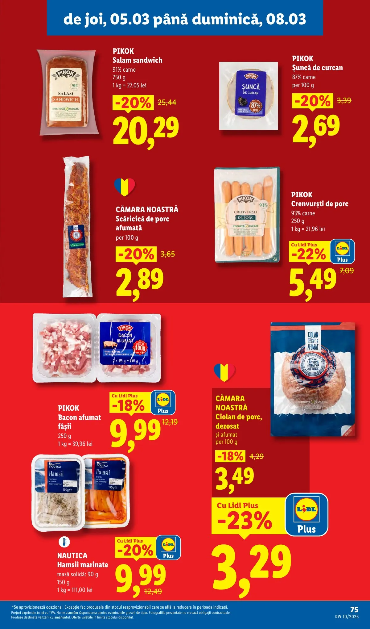 Lidl akciós újság Románia 03.02–03.08 – 75. oldal