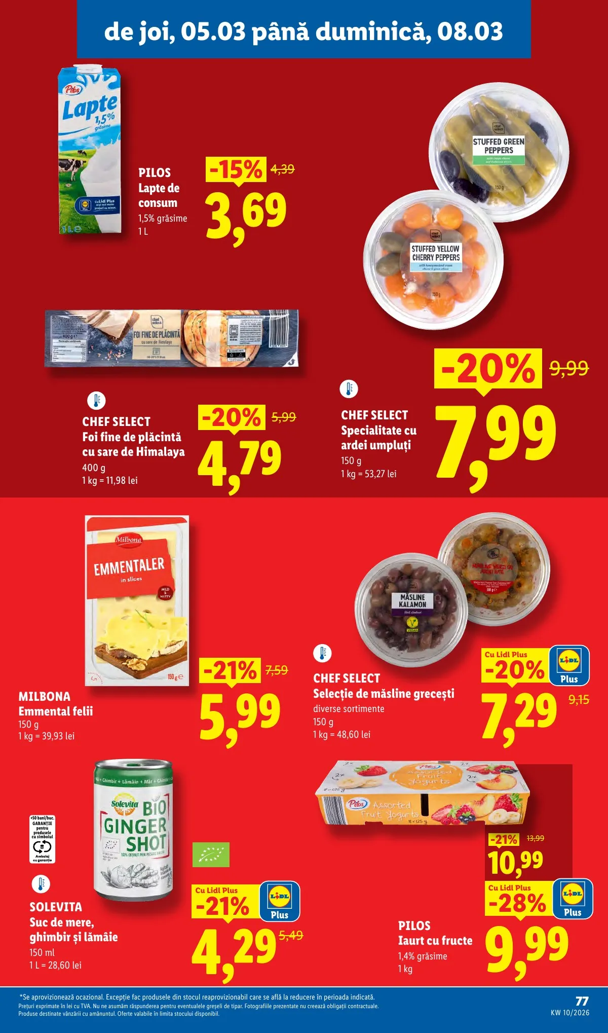 Lidl akciós újság Románia 03.02–03.08 – 77. oldal