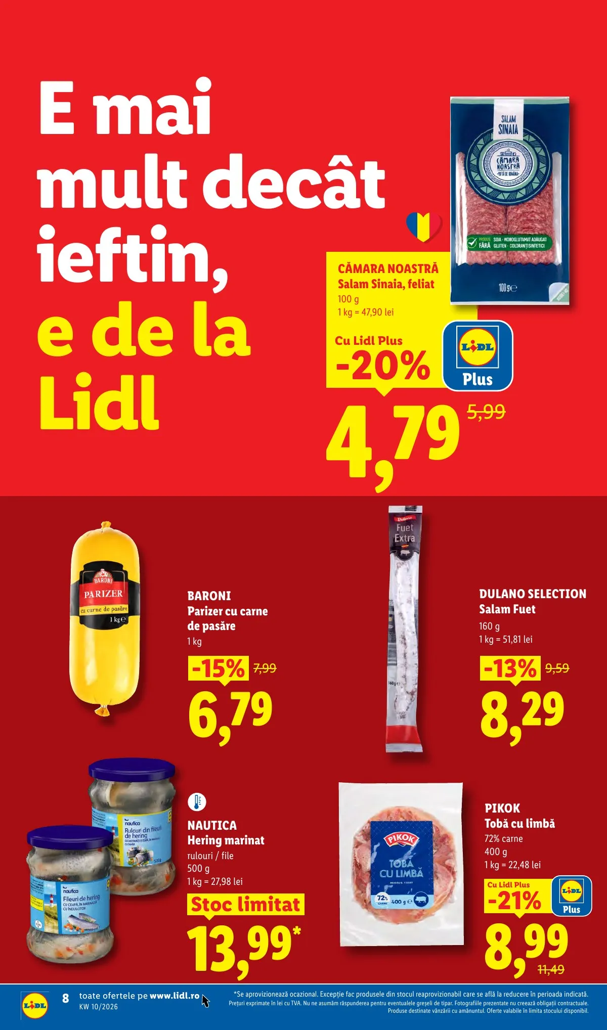Lidl akciós újság Románia 03.02–03.08 – 8. oldal