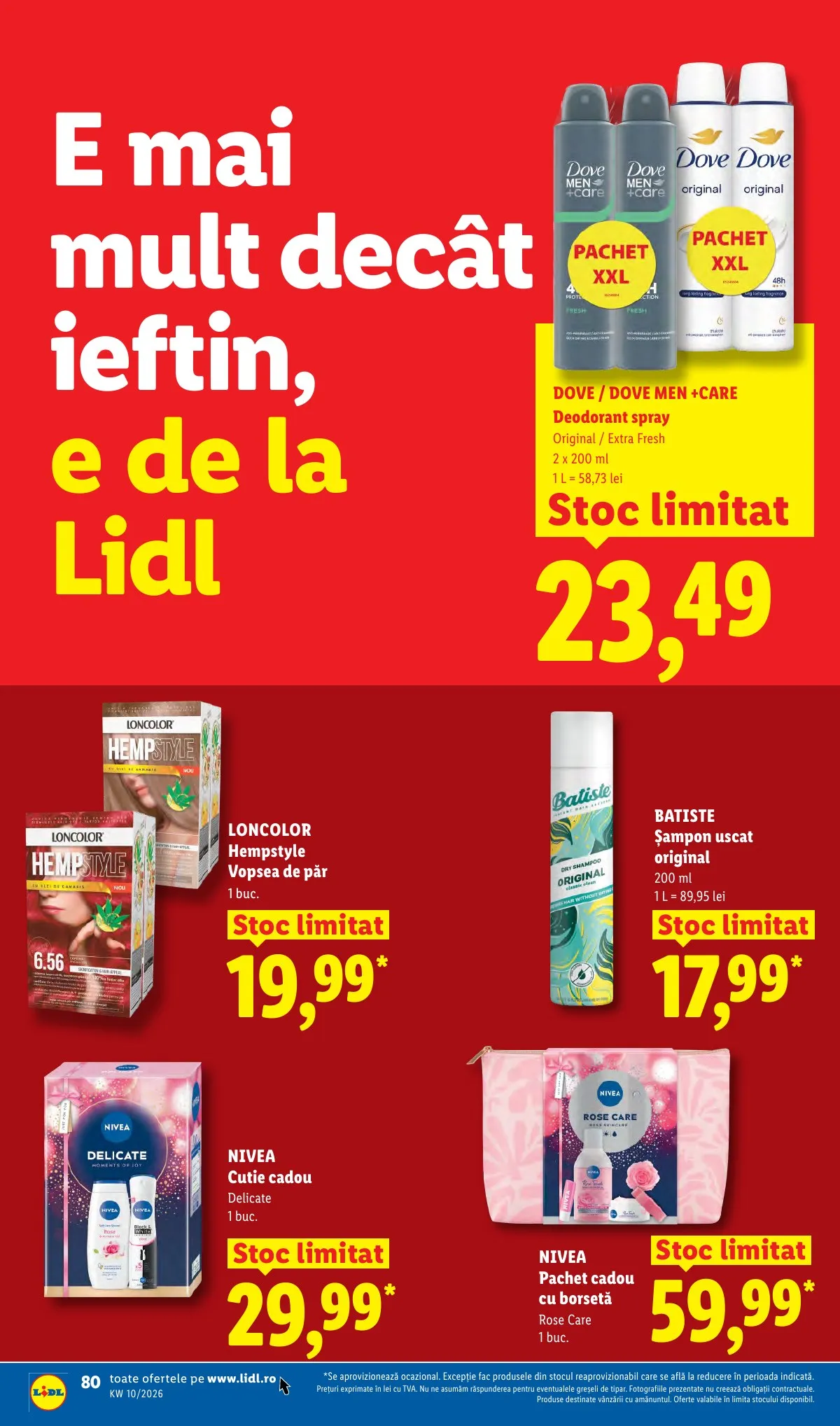 Lidl akciós újság Románia 03.02–03.08 – 80. oldal