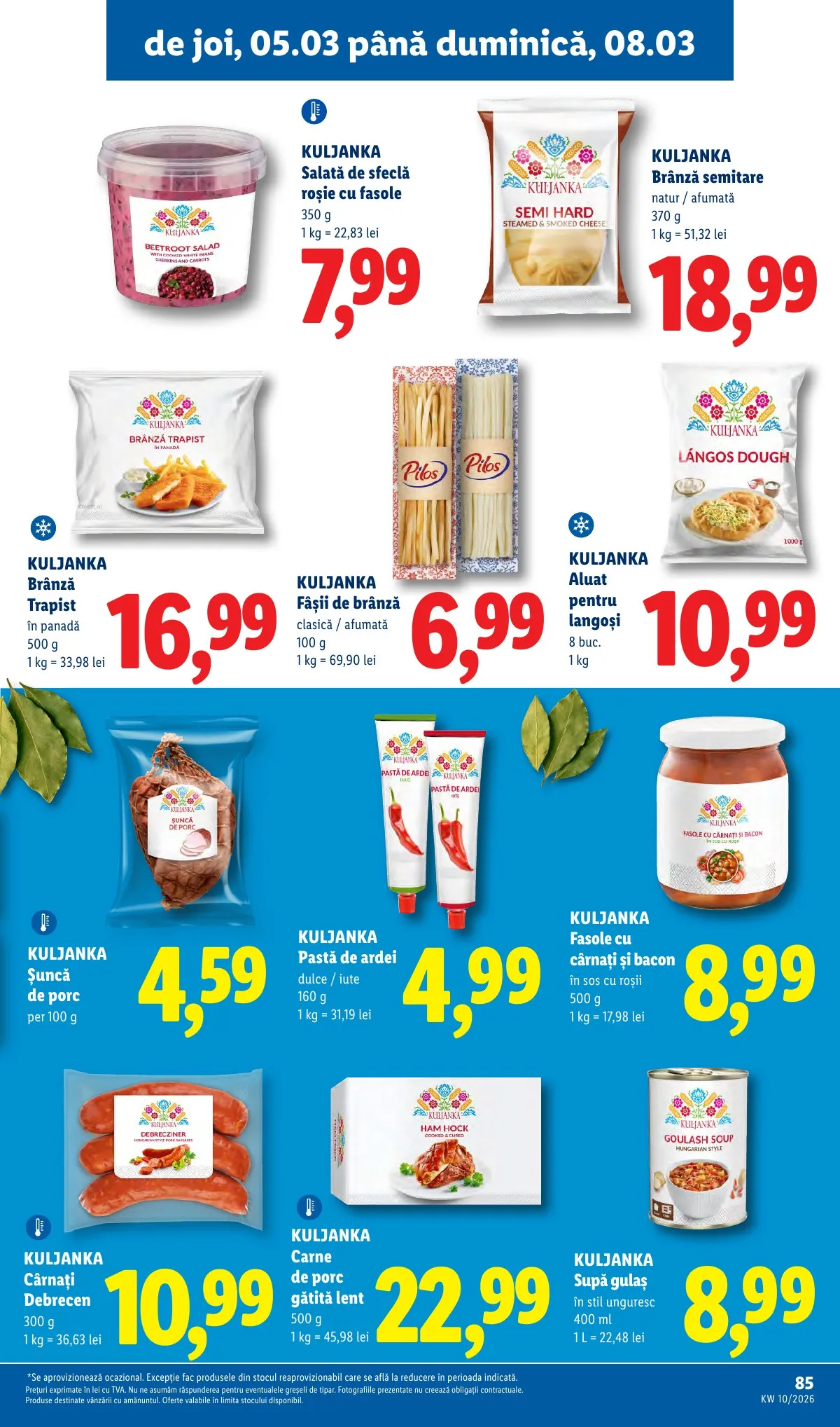 Lidl akciós újság Románia 03.02–03.08 – 85. oldal