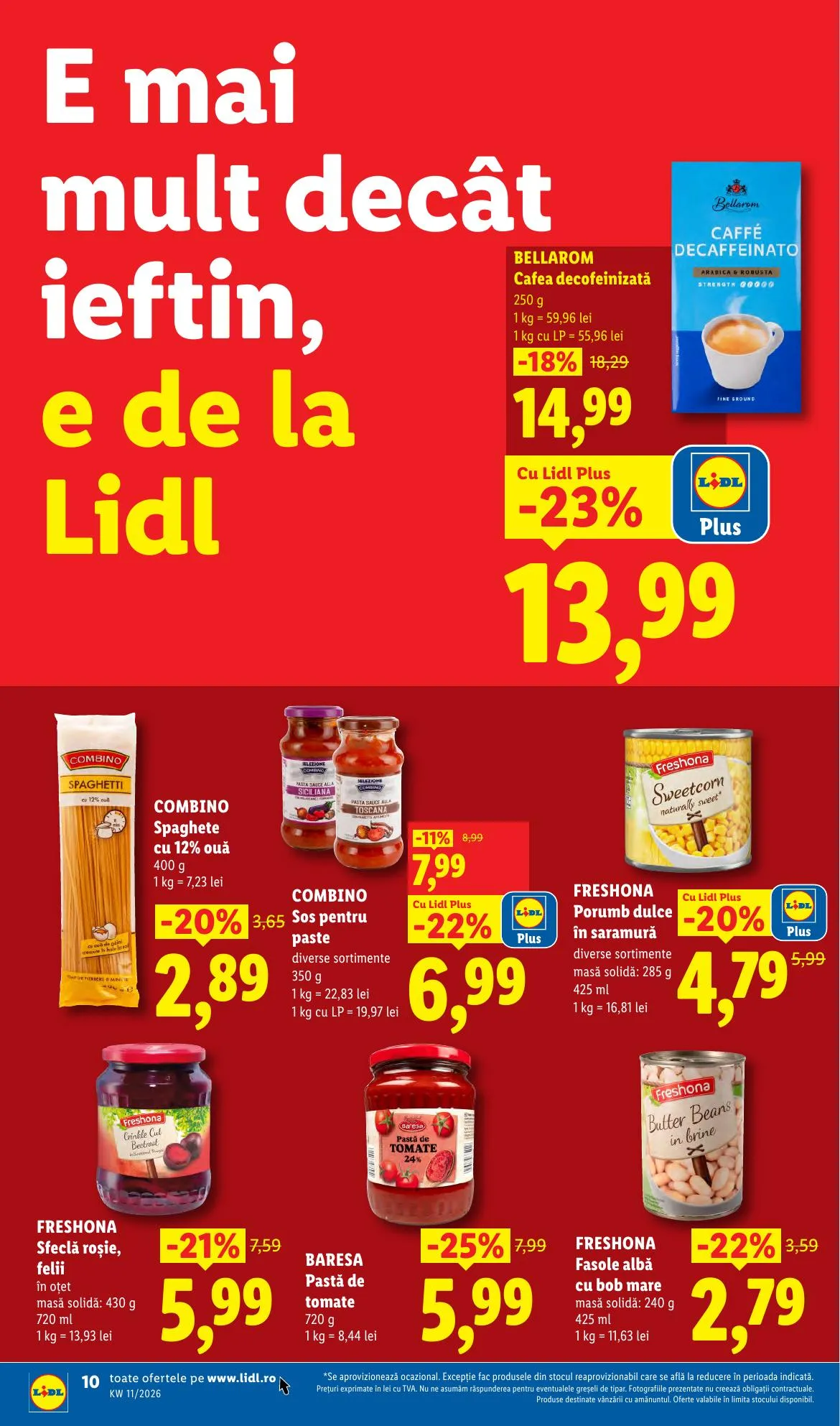 Lidl akciós újság Románia 03.09–03.15 – 10. oldal